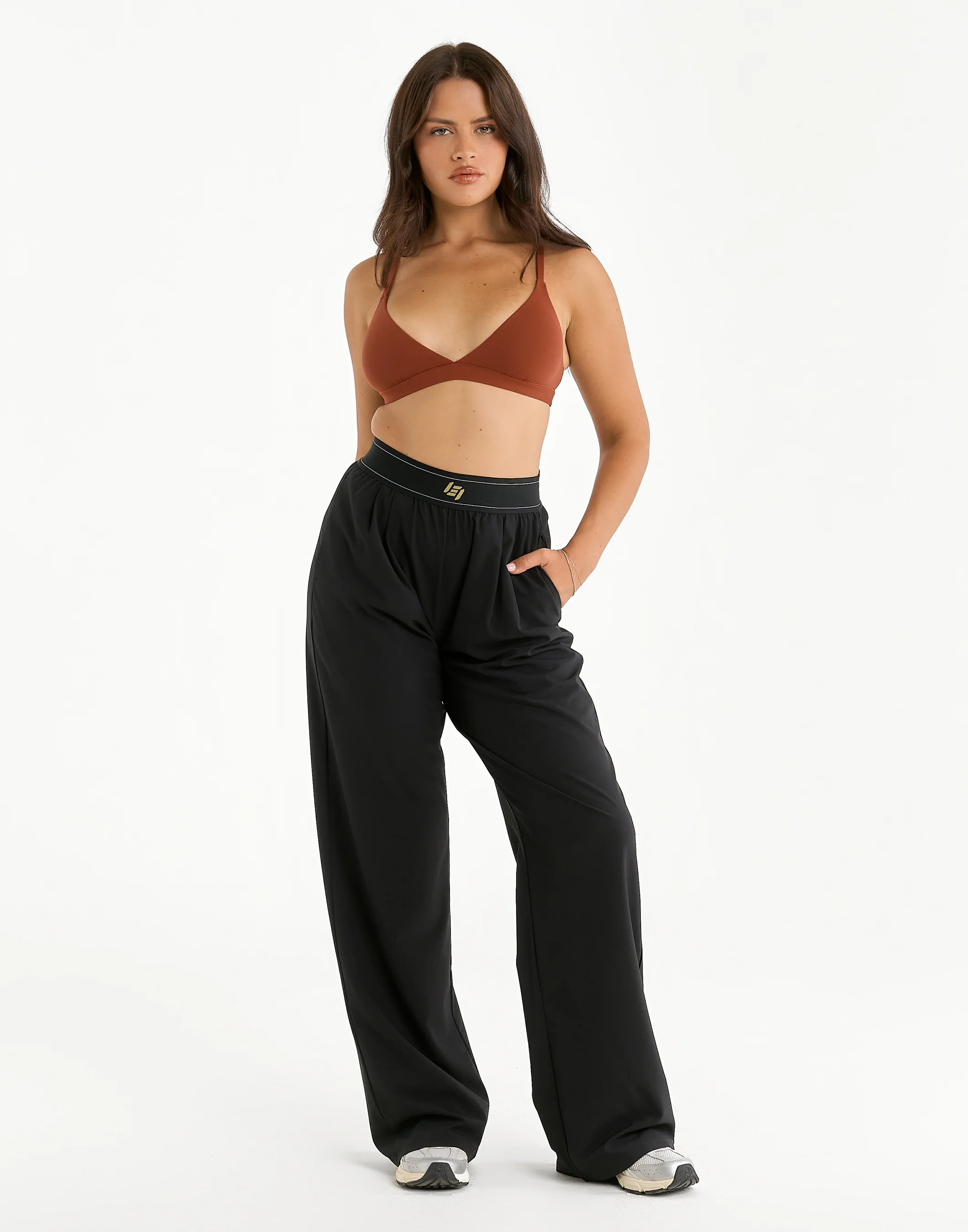 Elemental Triangle Bralette - Brown - Image 4