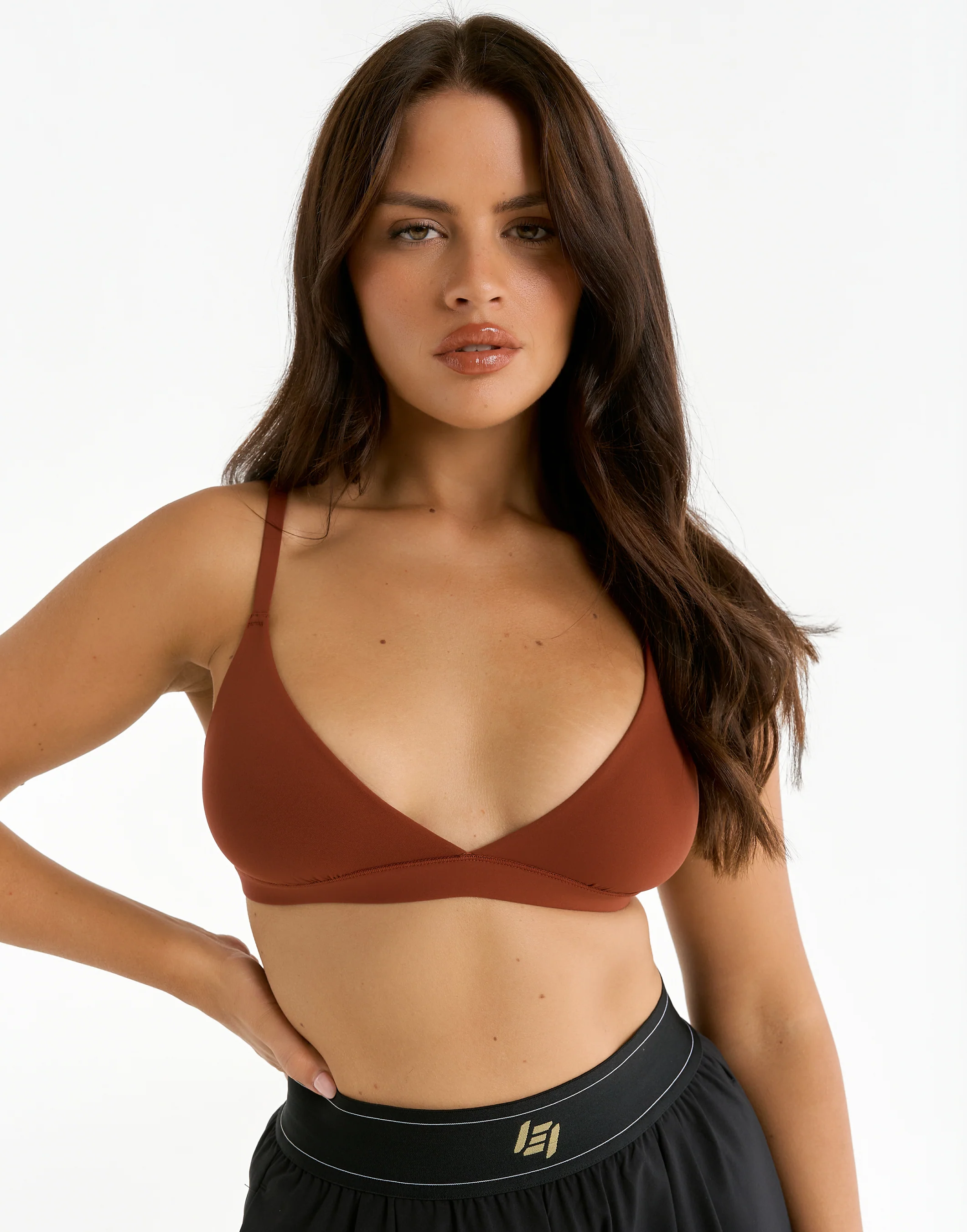 Elemental Triangle Bralette - Brown - Image 5