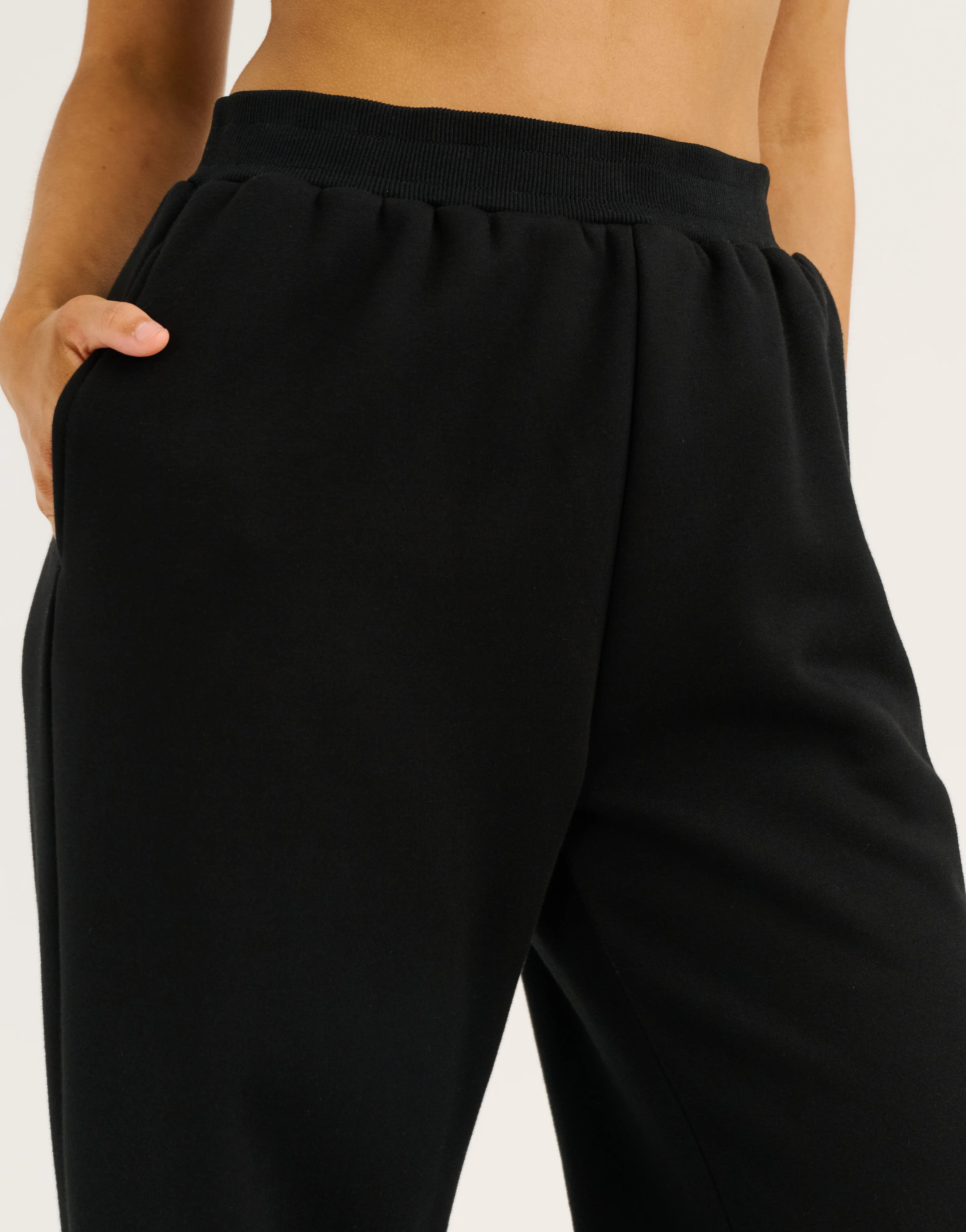 Elemental Wide Leg Sweatpants - Black - Image 5