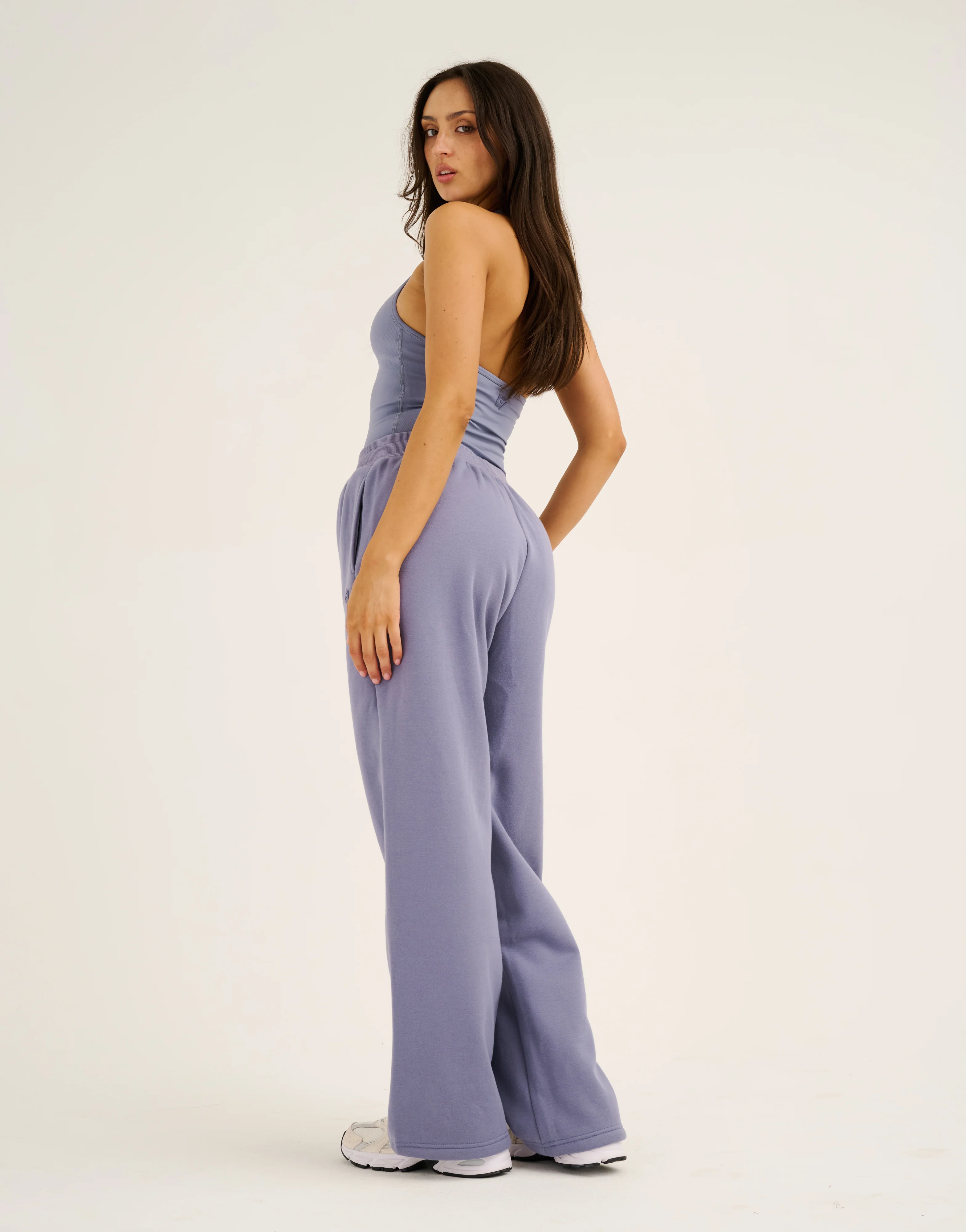 Elemental Wide Leg Sweatpants - Washed Blue - Image 11