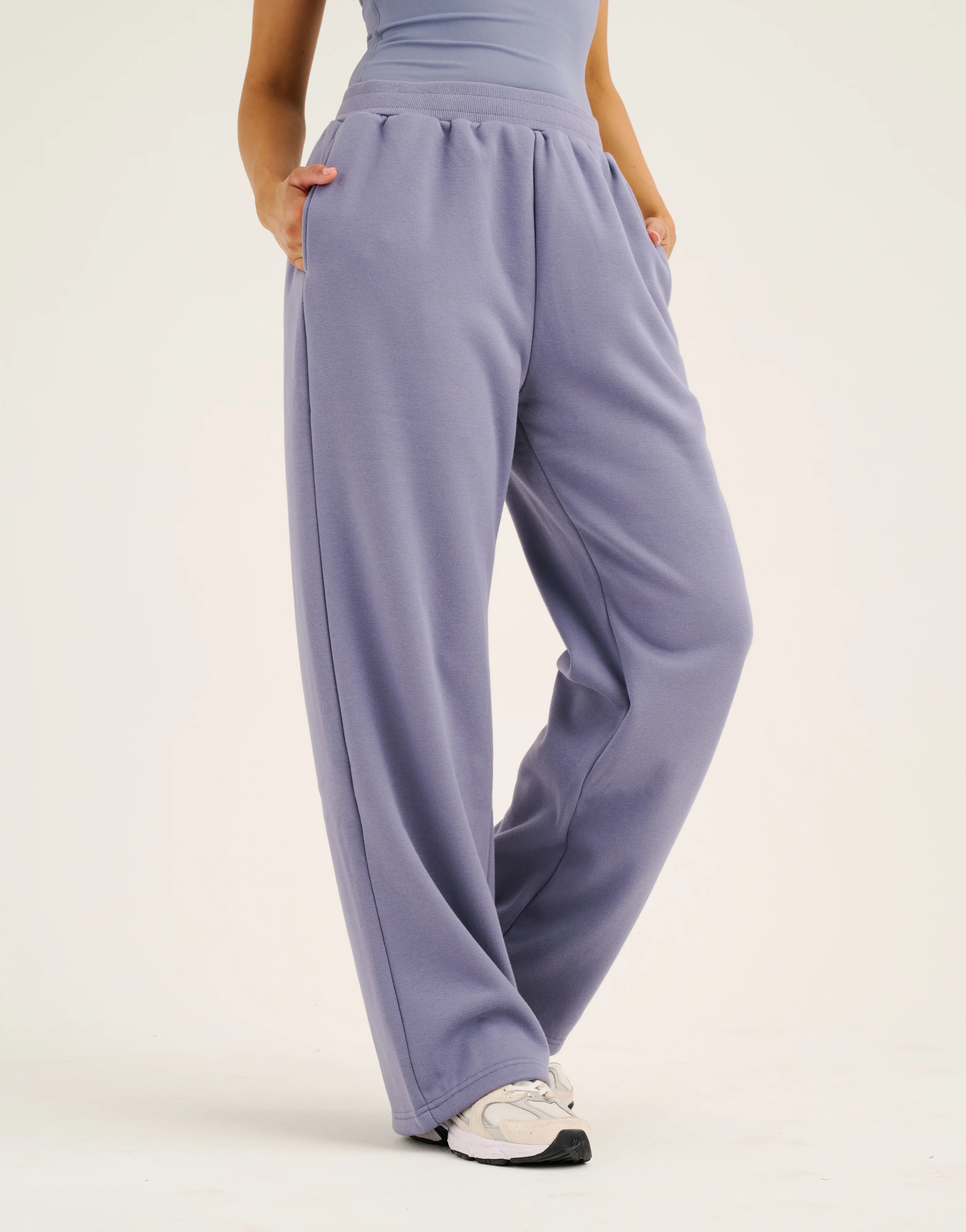 Elemental Wide Leg Sweatpants - Washed Blue - Image 7