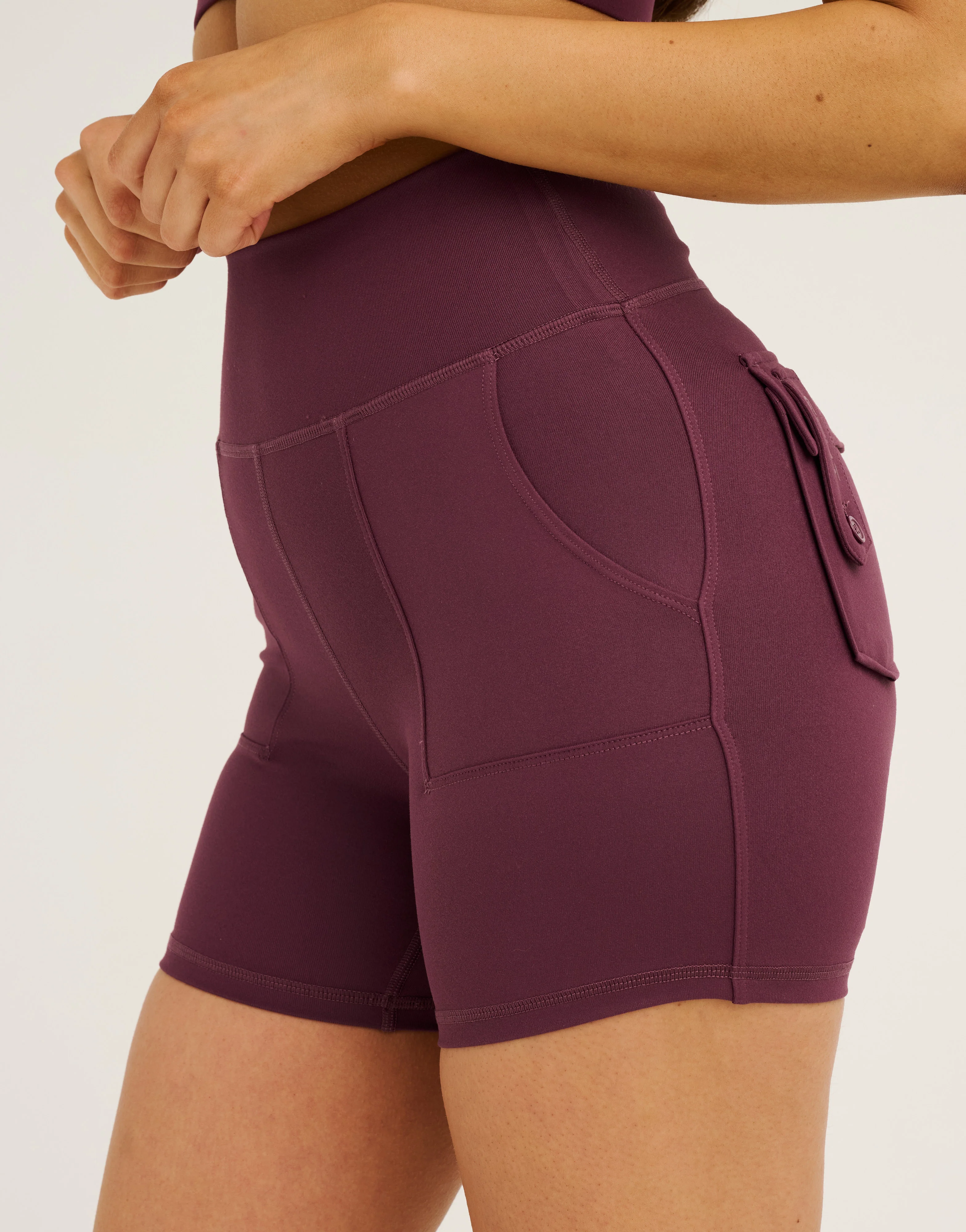Essence Shorts - Blackberry - Image 2