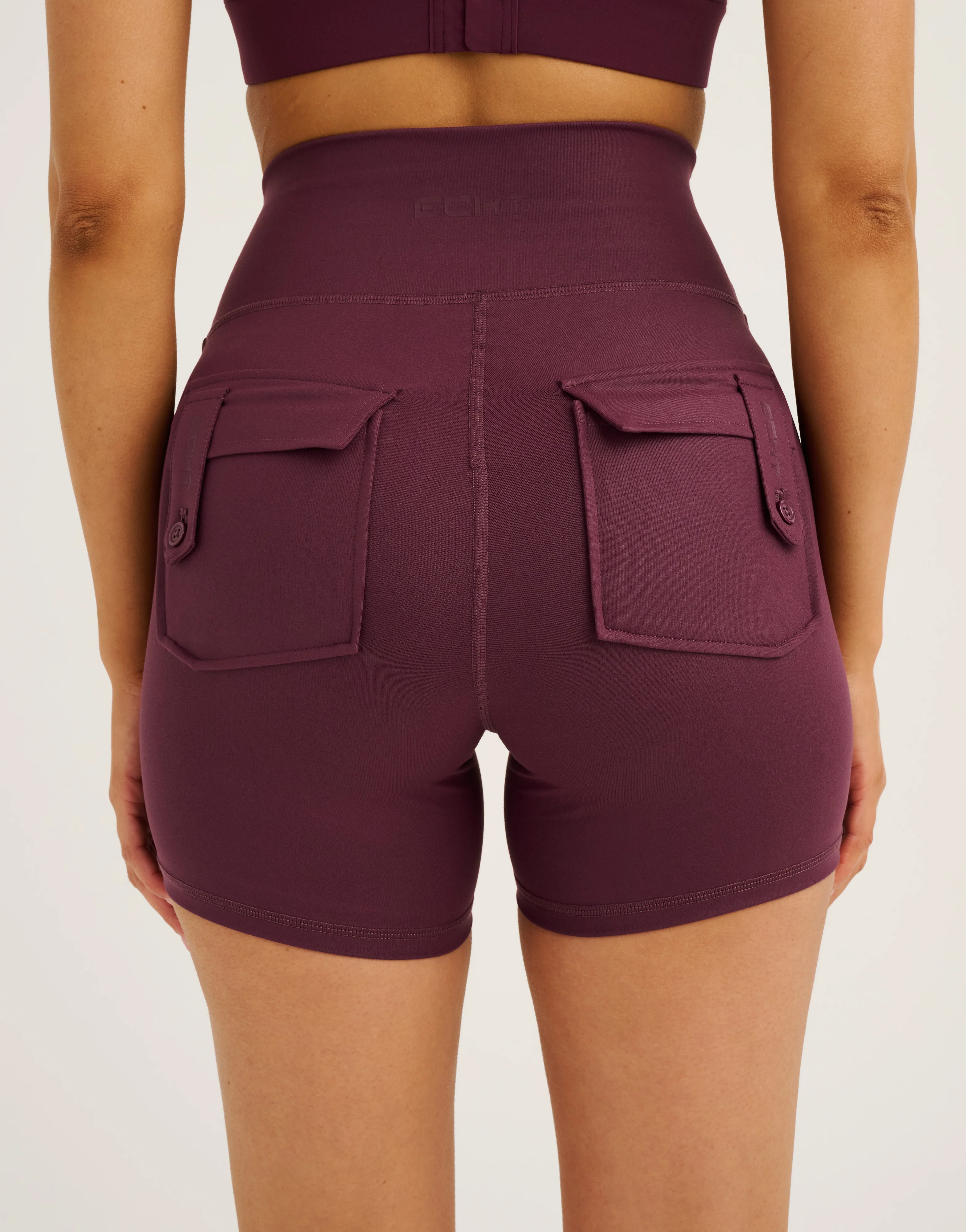 Essence Shorts - Blackberry - Image 3