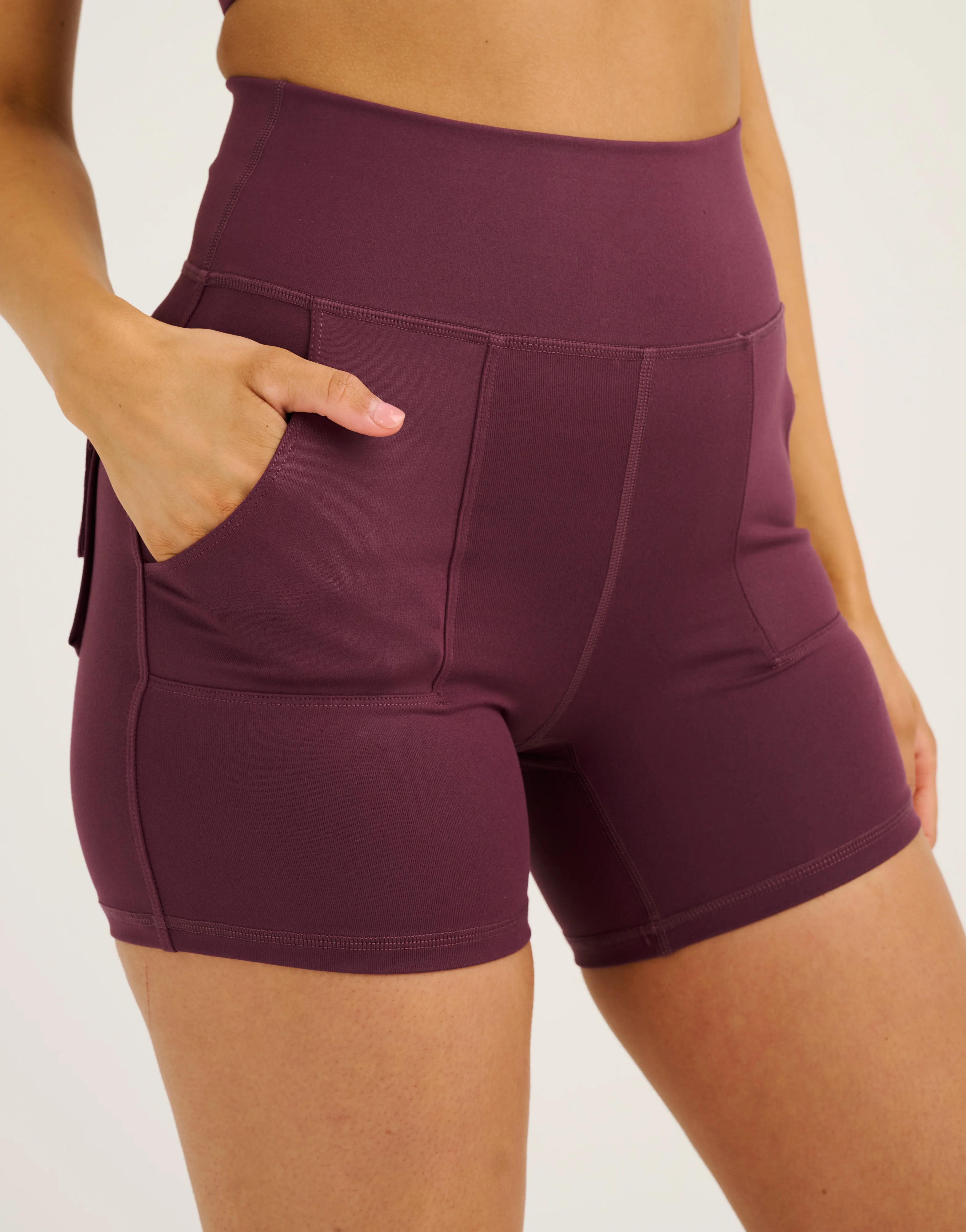 Essence Shorts - Blackberry - Image 4