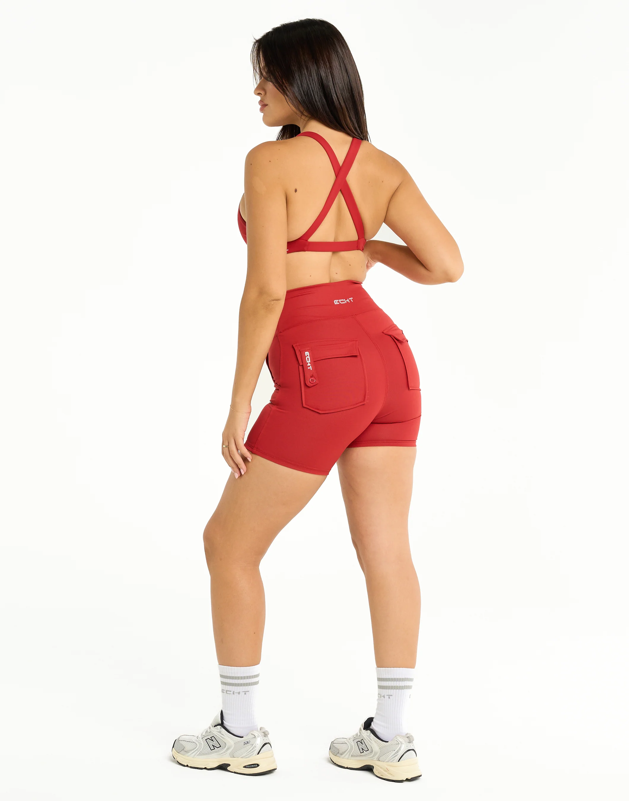 Essence Shorts - Scarlet Red - Image 5