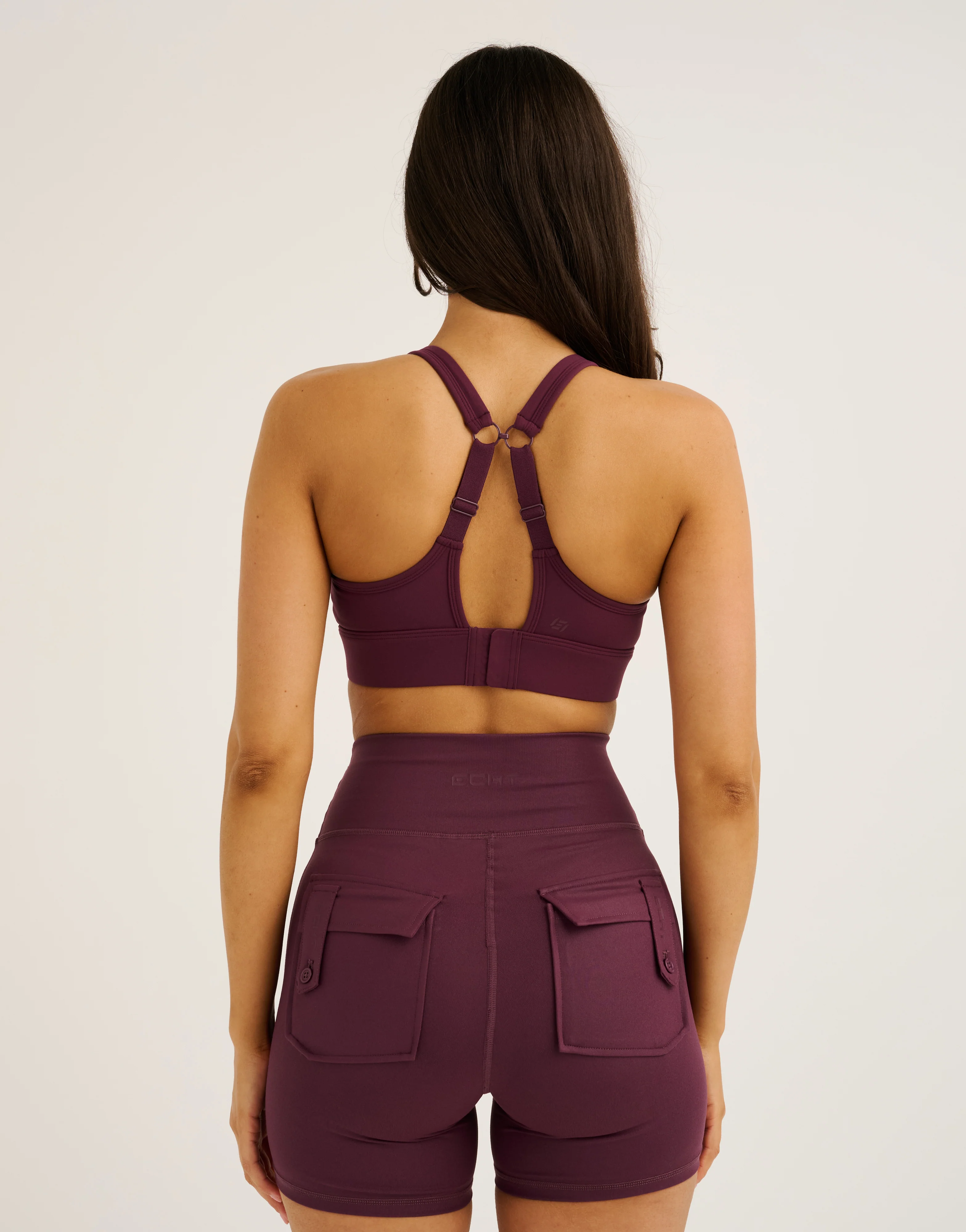 Essence Sports Bra V2 - Blackberry - Image 4