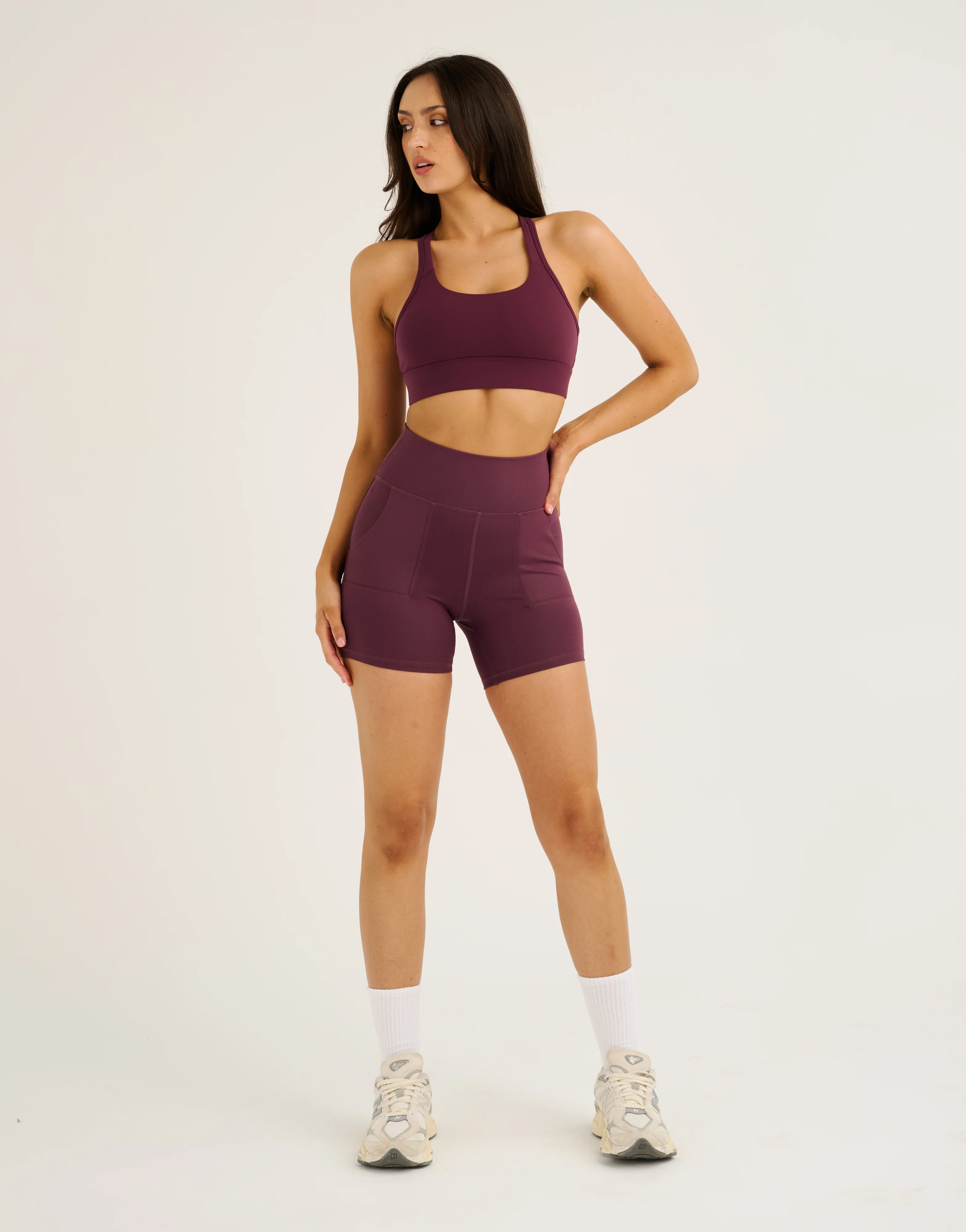 Essence Sports Bra V2 - Blackberry - Image 5