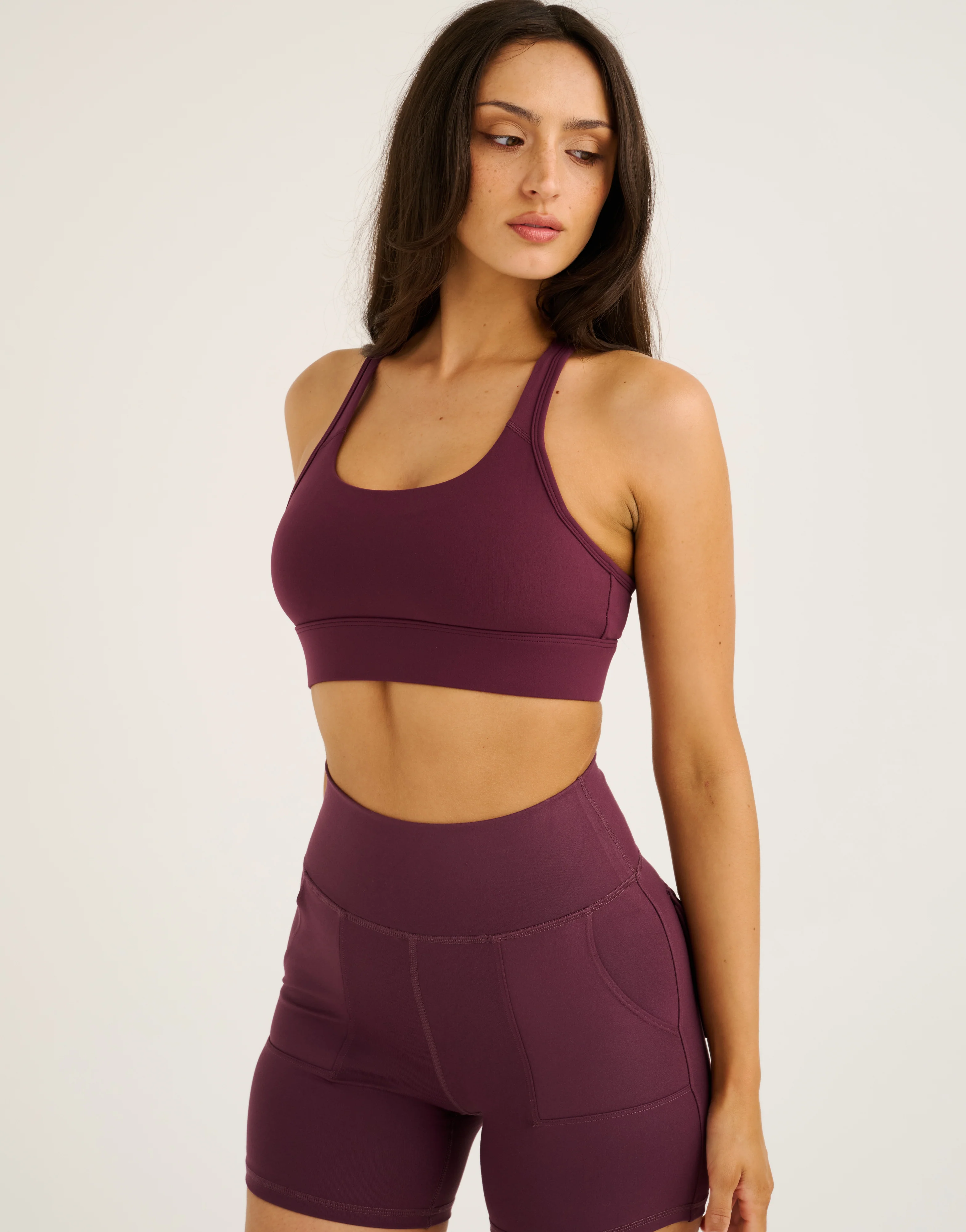 Essence Sports Bra V2 - Blackberry - Image 7