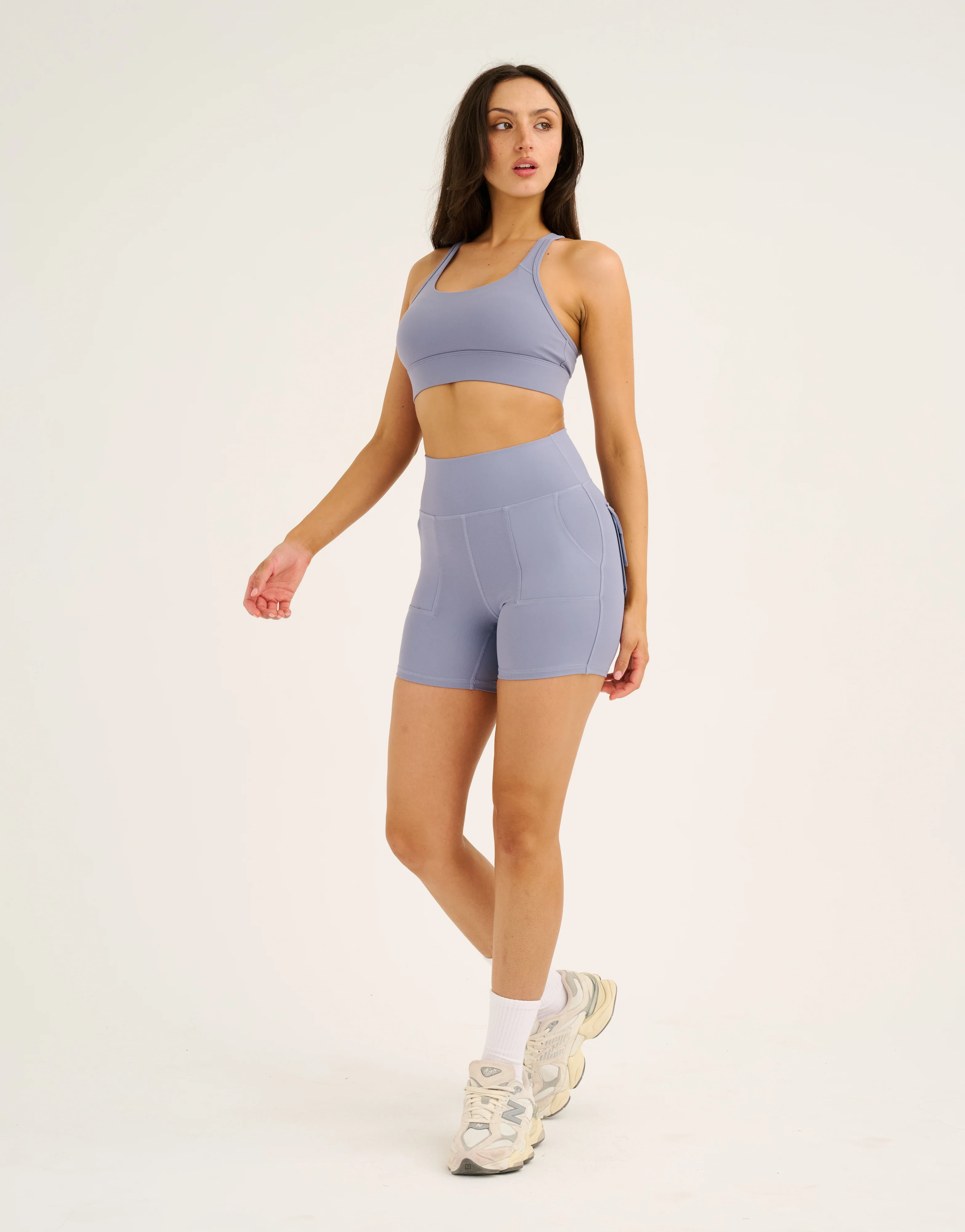 Essence Sports Bra V2 - Washed Blue - Image 10