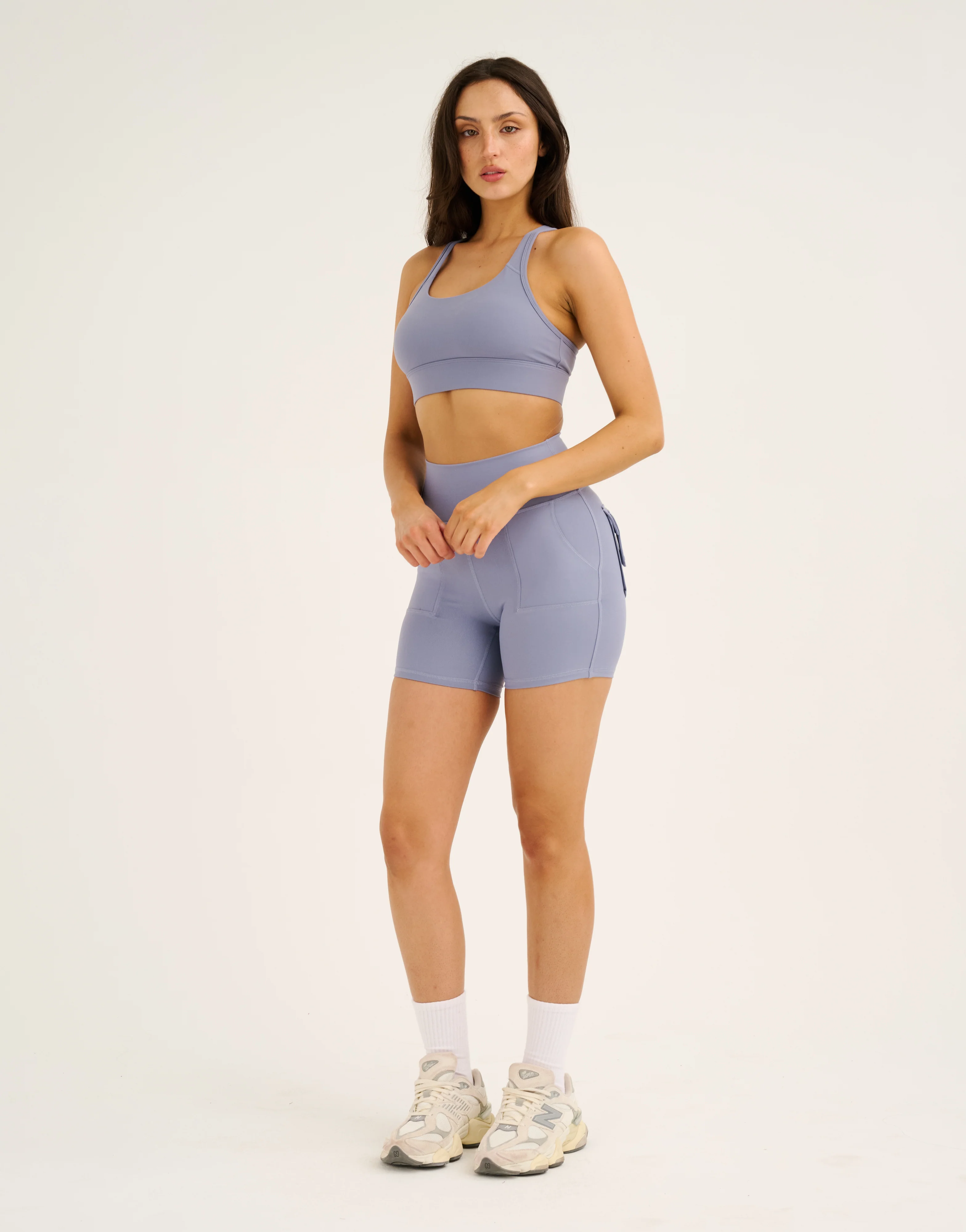 Essence Sports Bra V2 - Washed Blue - Image 9