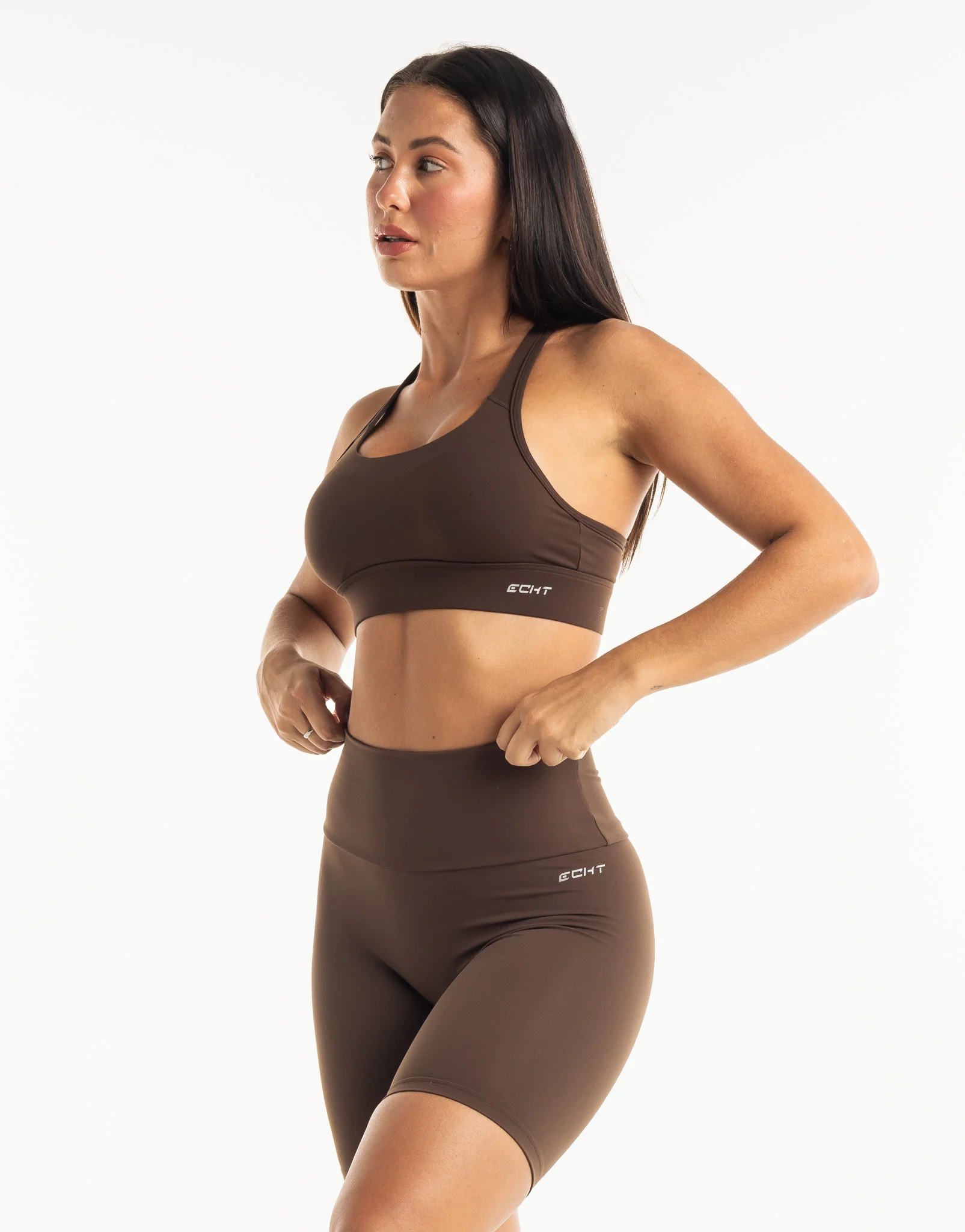 Essence Sports Bra - Fudge Brown - Image 8