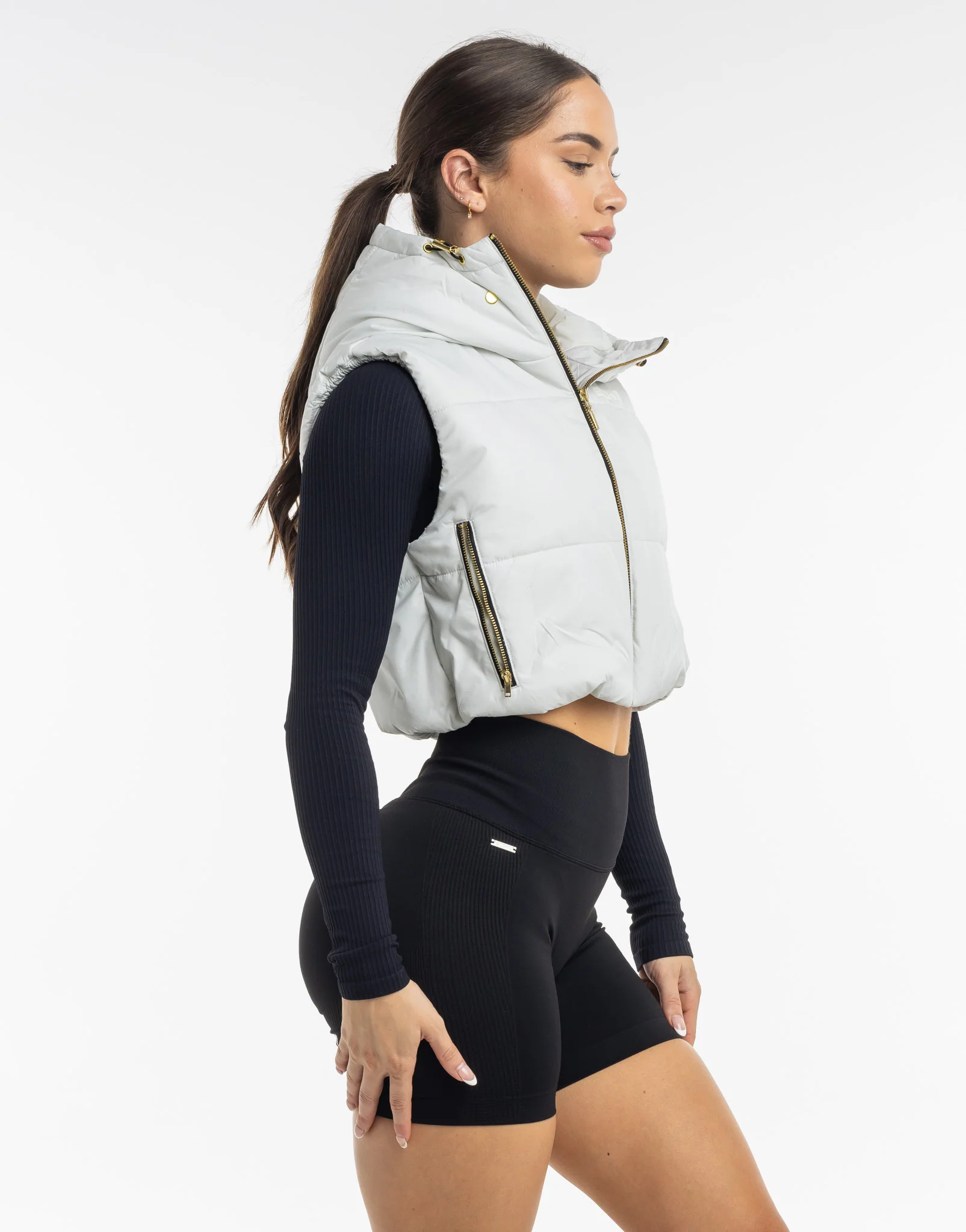 Essentia Vest Jacket - Silver - Image 6