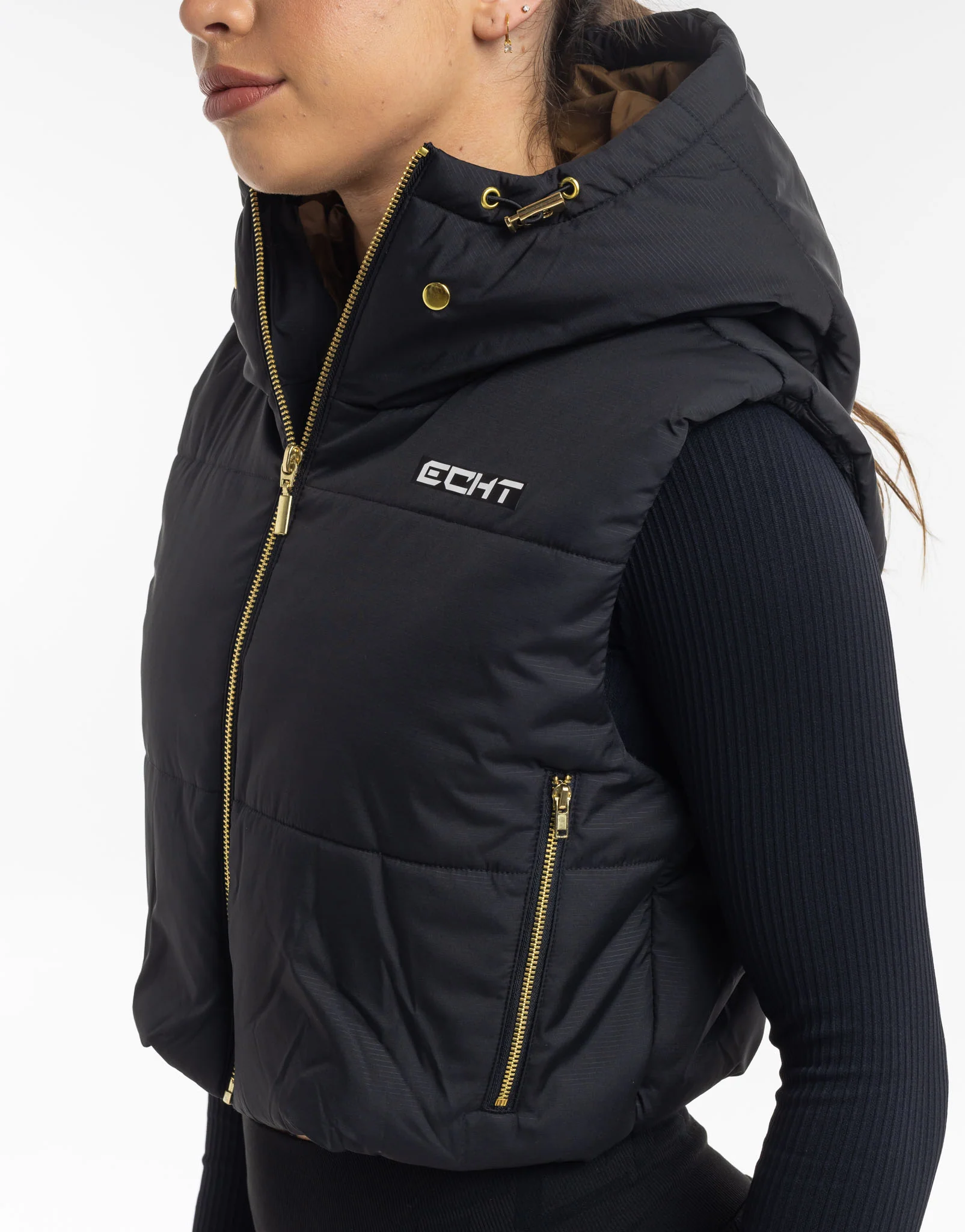 Essentia Vest Jacket - Black - Image 9