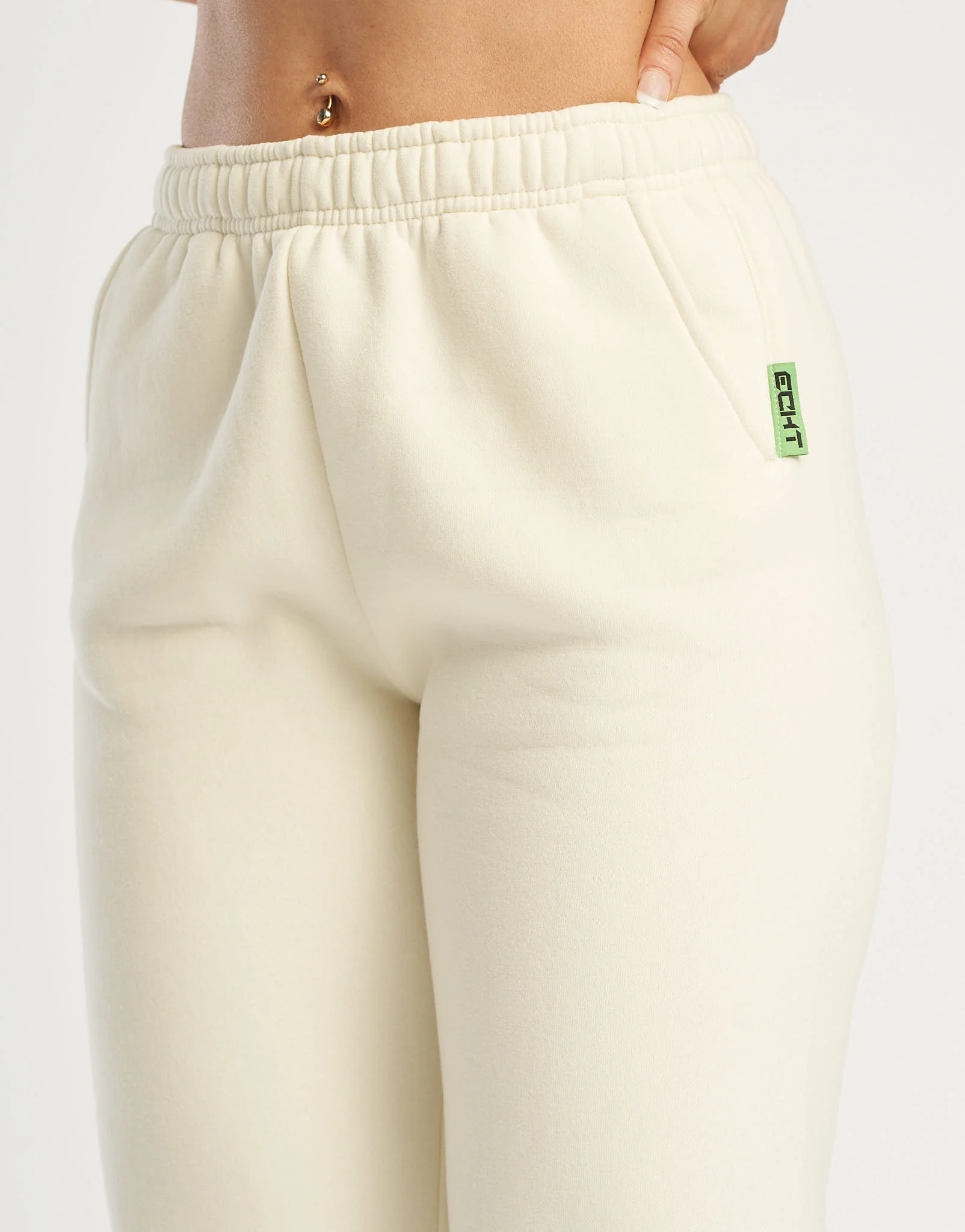 Essential Jogger Sweatpants - Cannoli Cream - Image 3