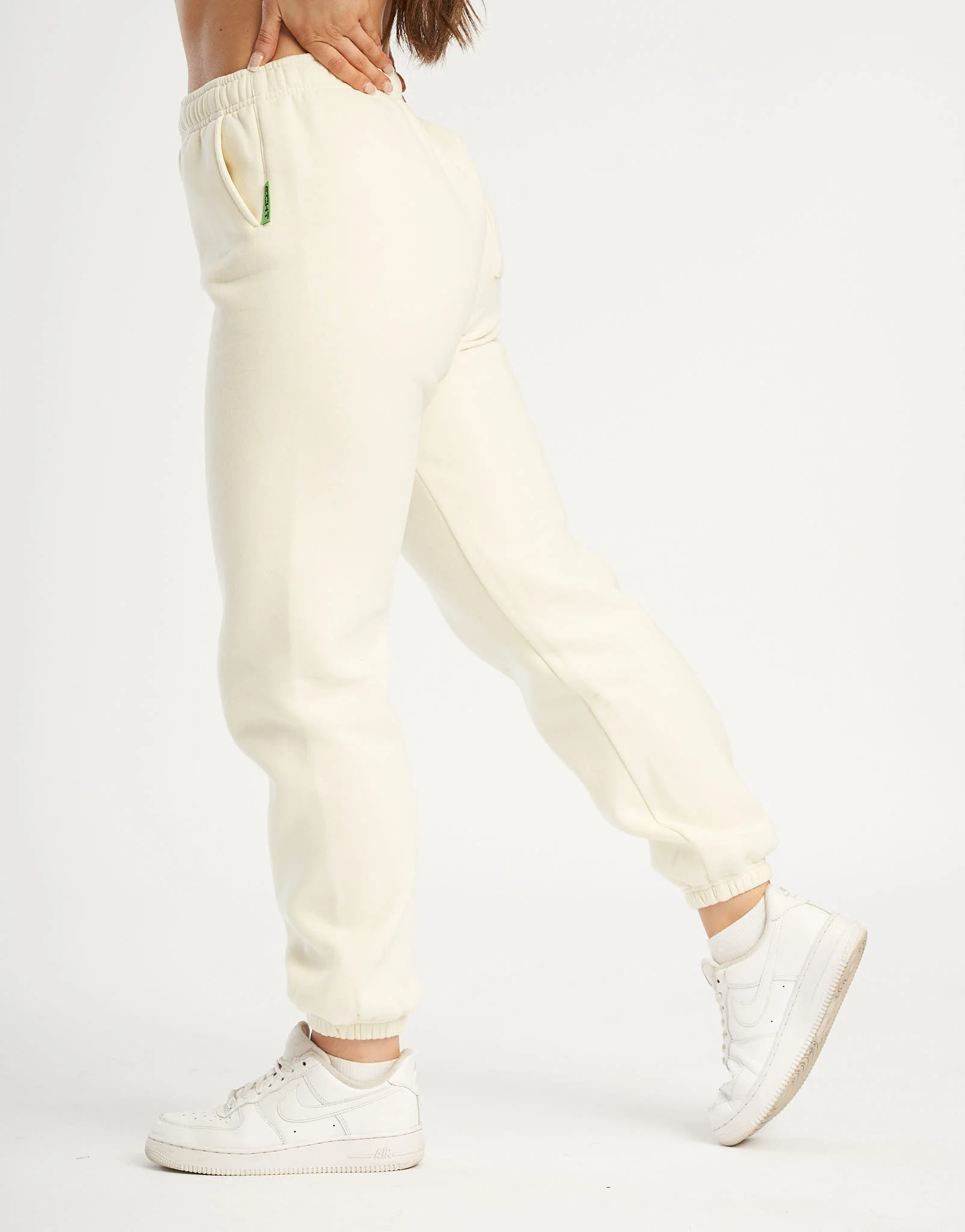 Essential Jogger Sweatpants - Cannoli Cream - Image 5