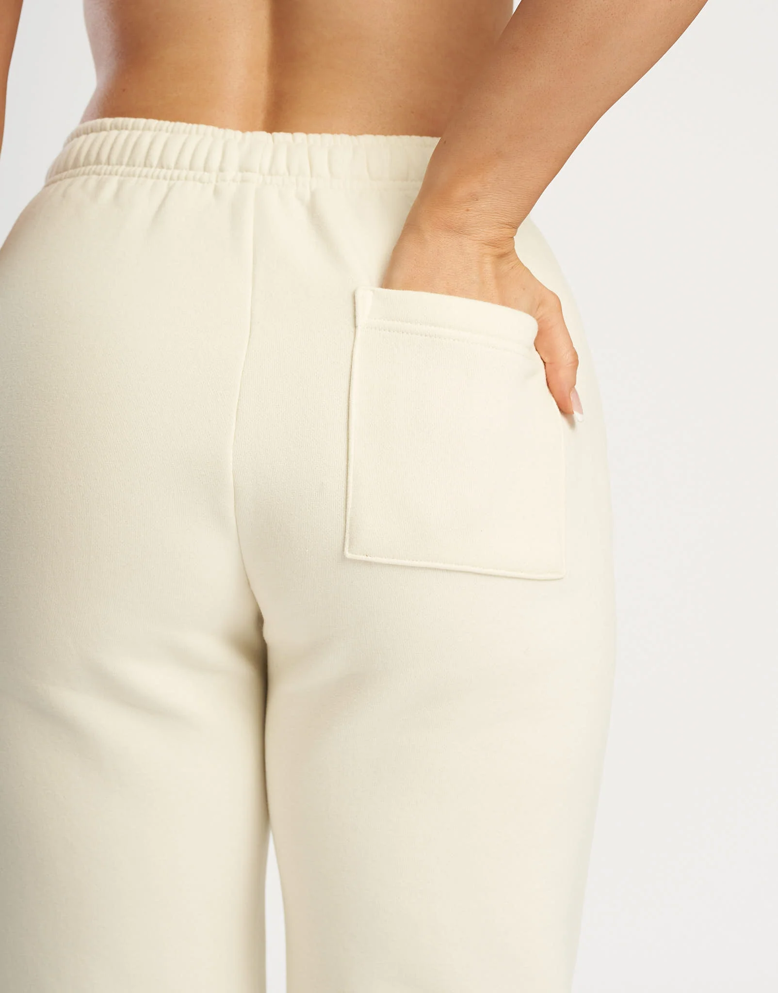 Essential Jogger Sweatpants - Cannoli Cream - Image 7