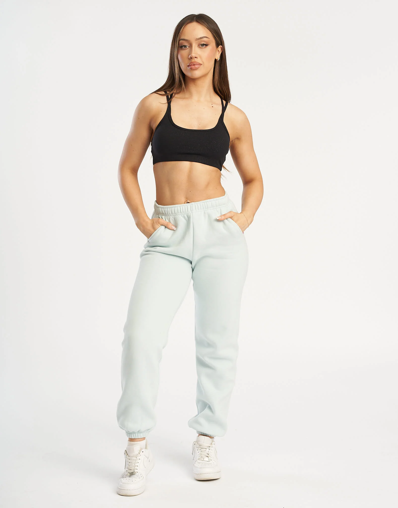 Essential Jogger Sweatpants - Light Blue - Image 6
