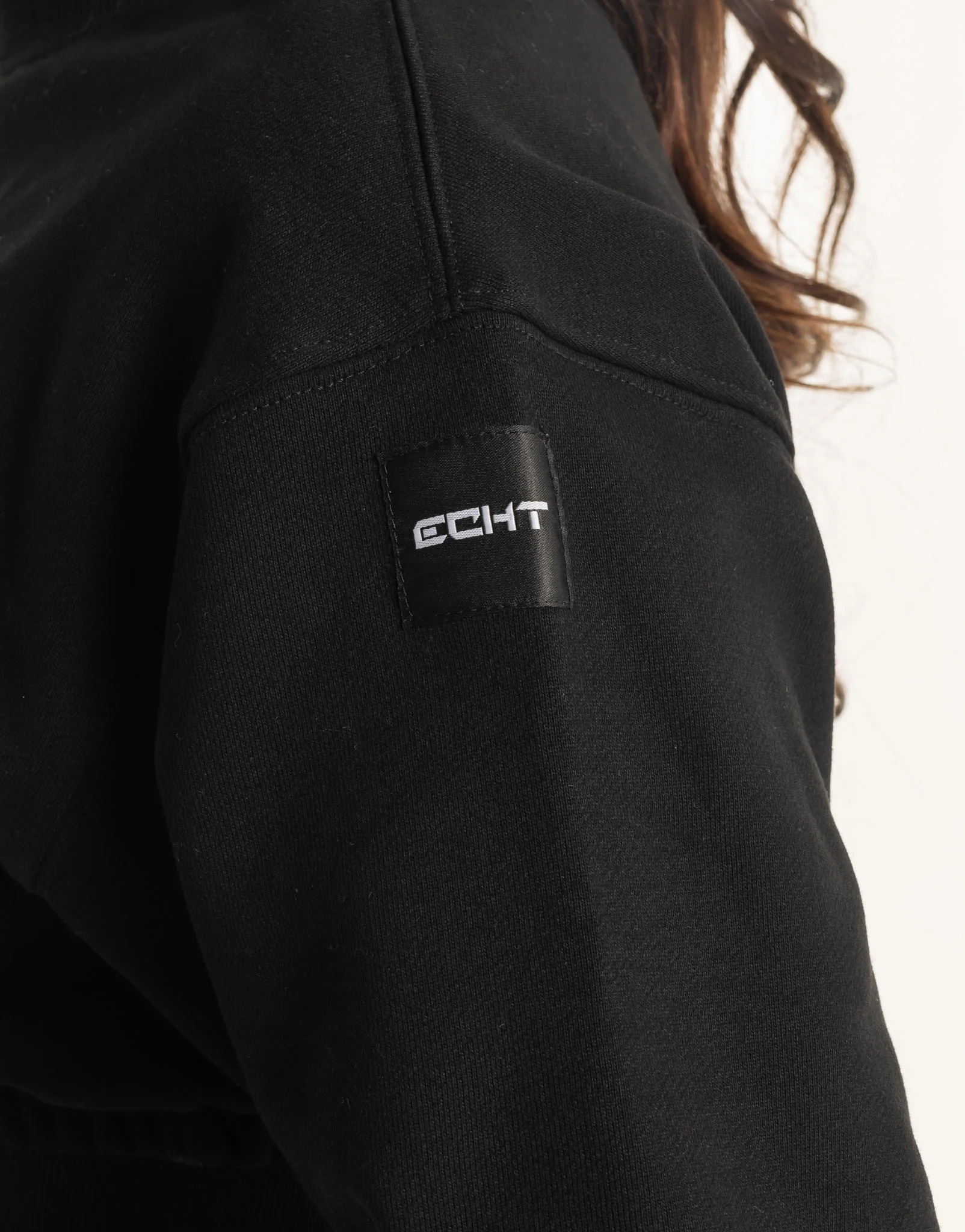 Esteem Cropped Sweater - Black - Image 11