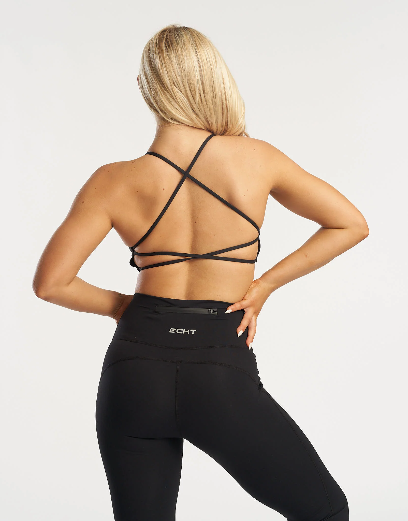 Expel Sports Bra - Black - Image 2