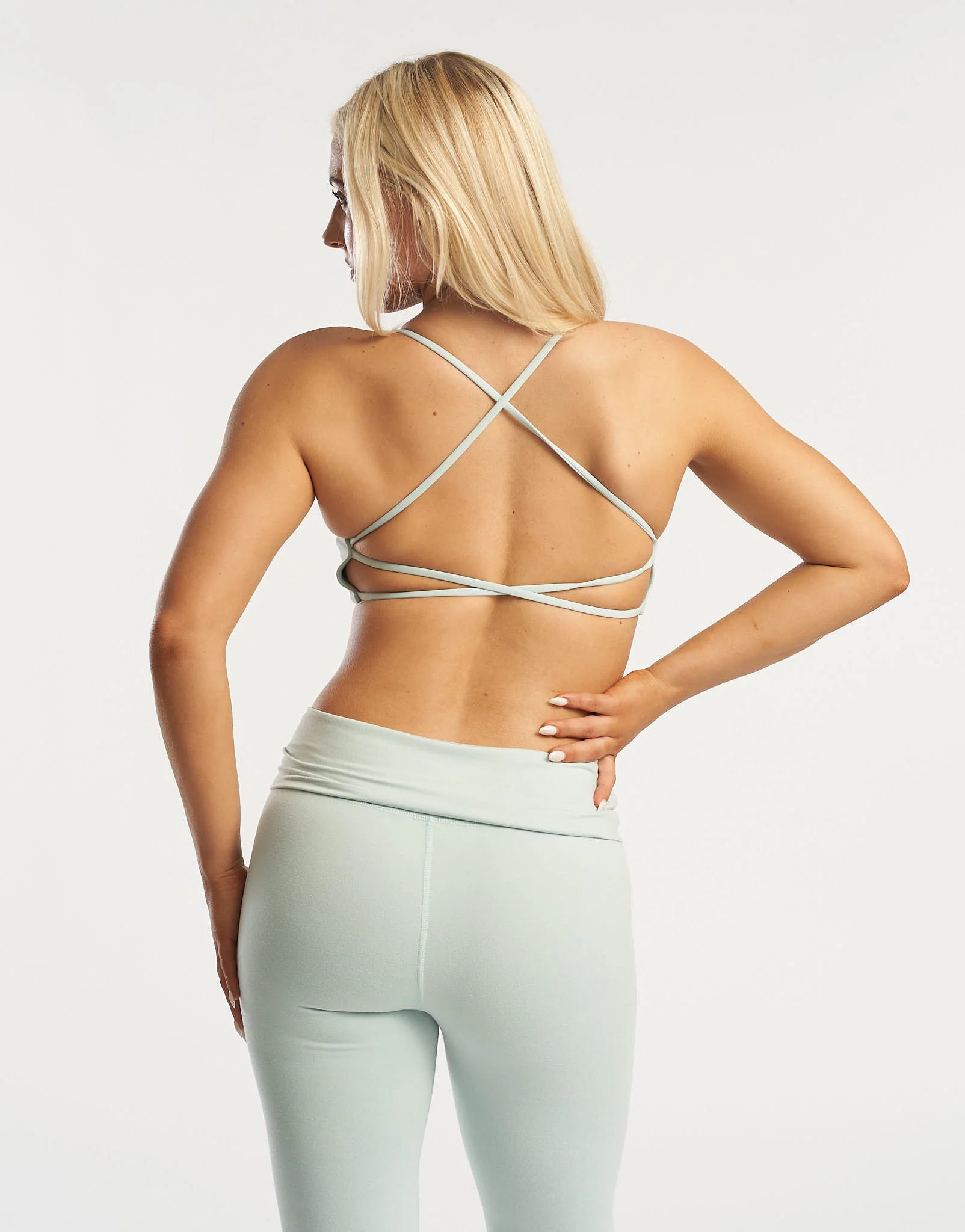 Expel Sports Bra - Light Blue - Image 9