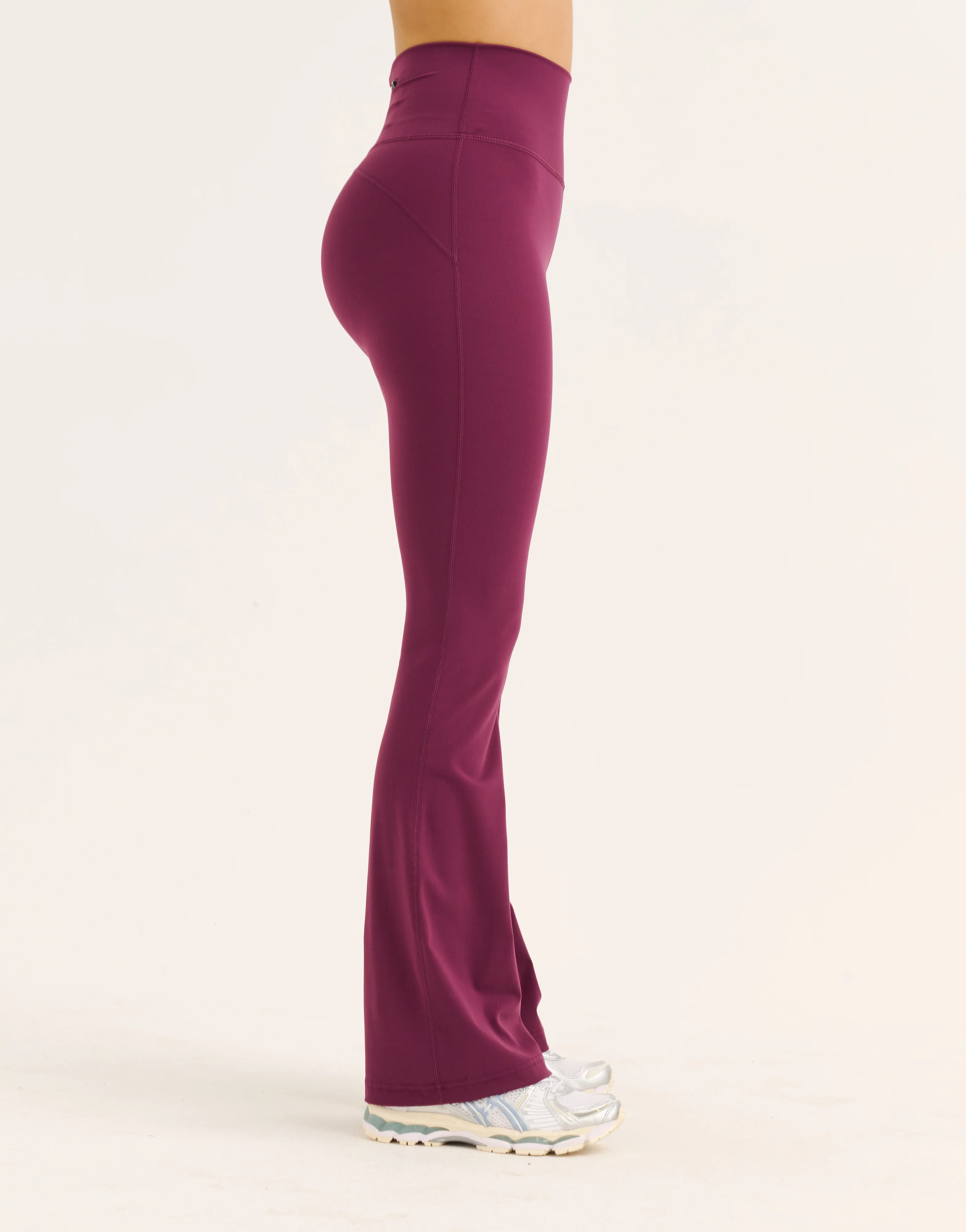 Flare Leggings - Blackberry - Image 10