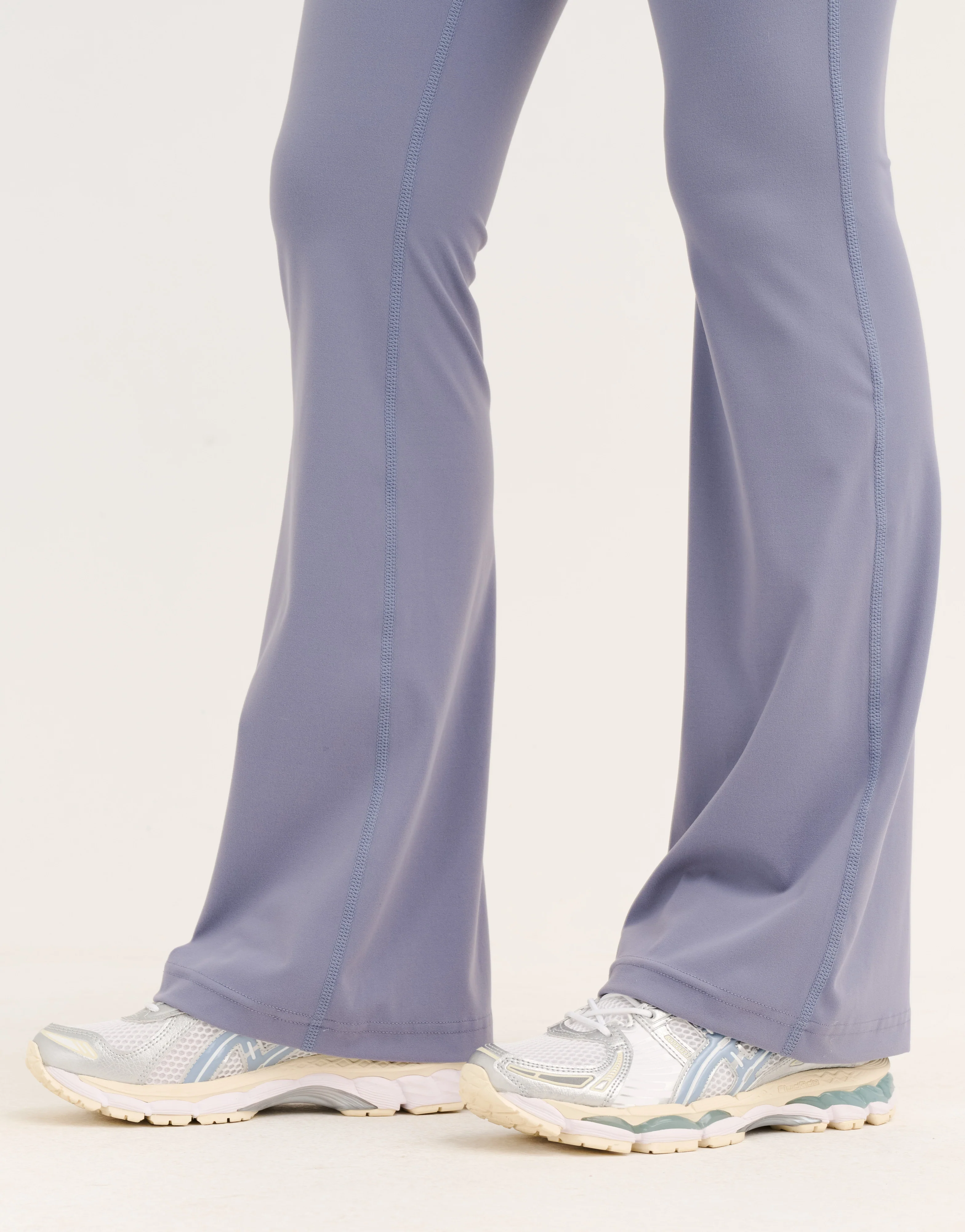 Flare Leggings - Washed Blue - Image 17