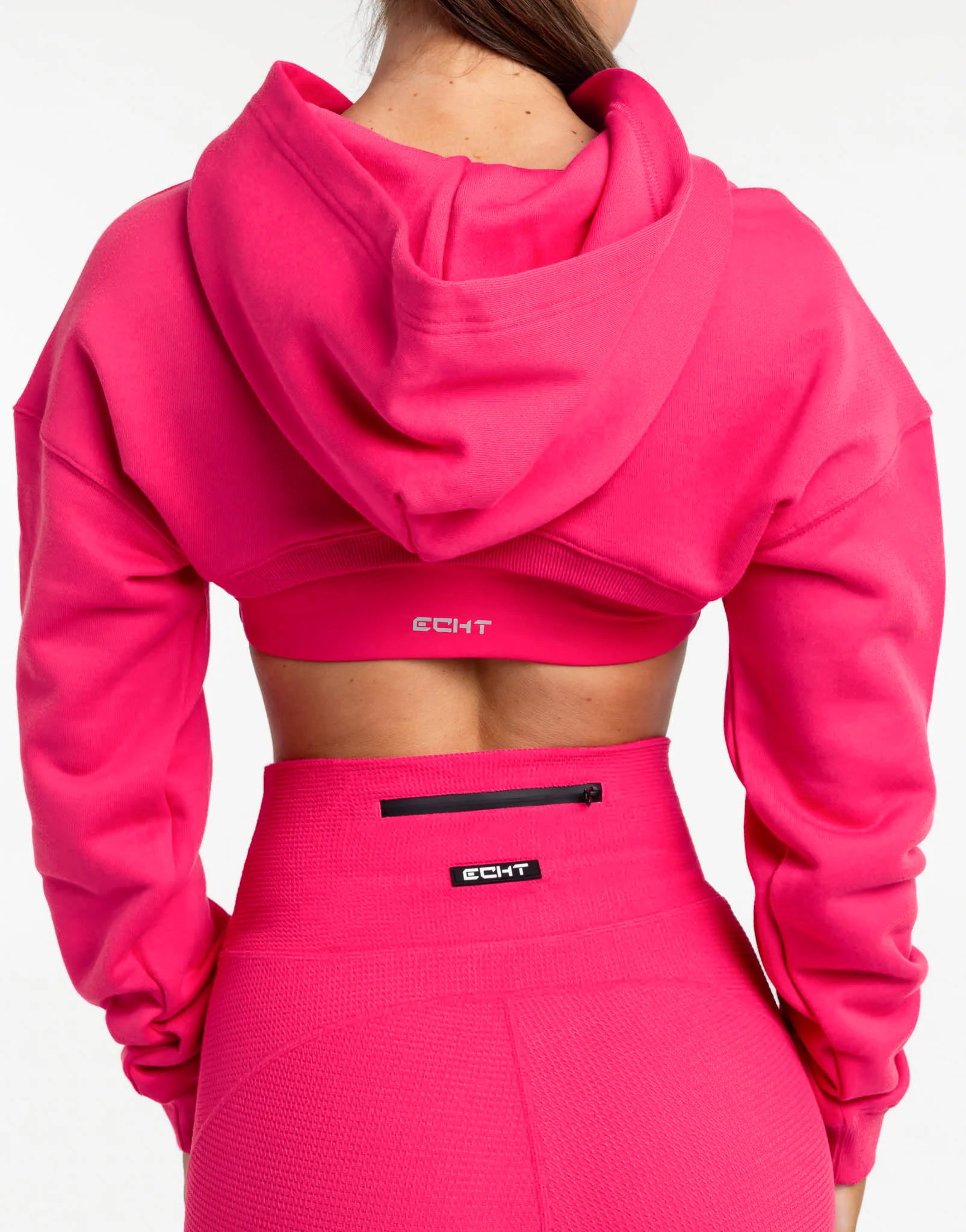 Flare Lounge Leggings - Bright Pink - Image 7