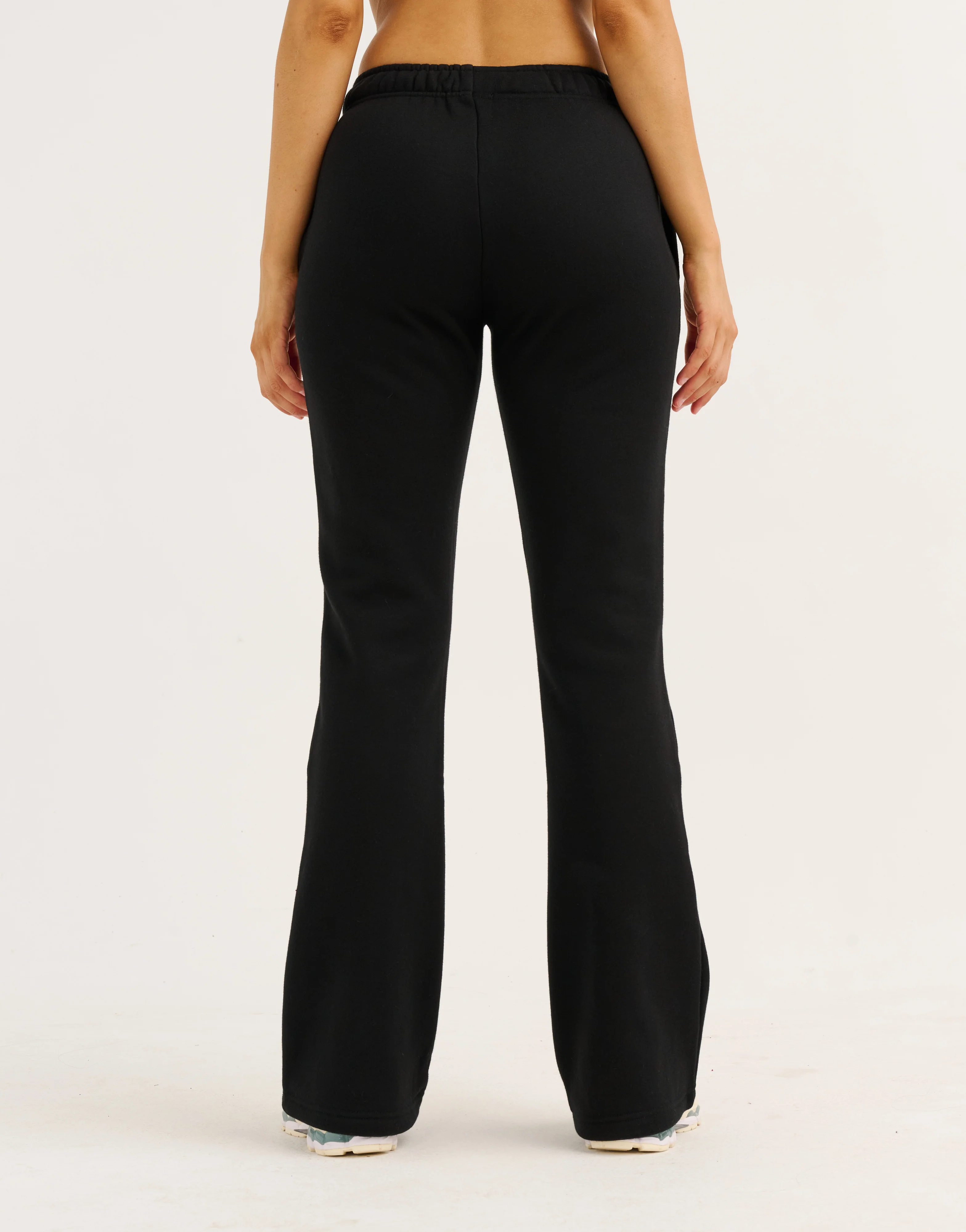Flare Sweatpants - Black - Image 3