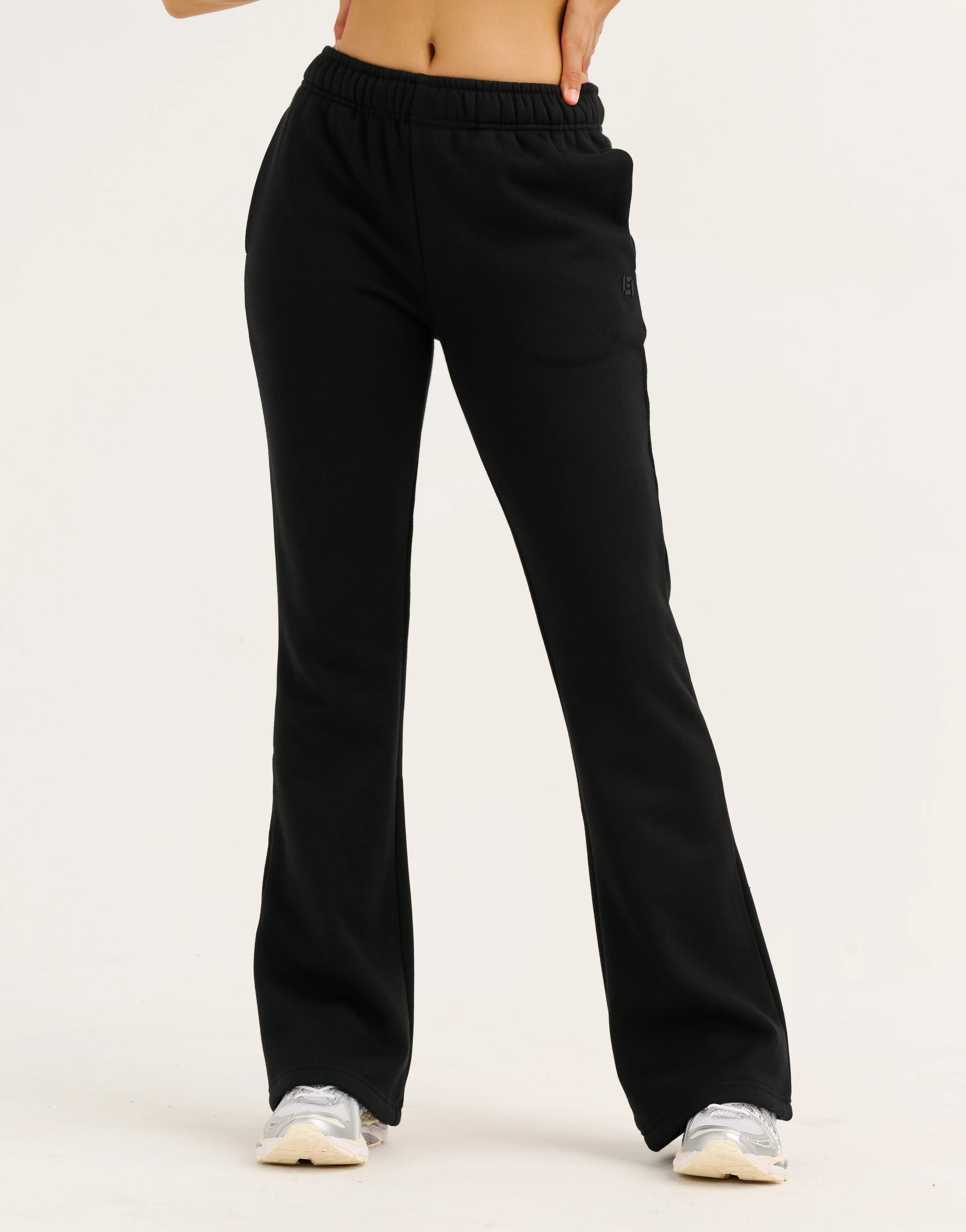 Flare Sweatpants - Black - Image 4