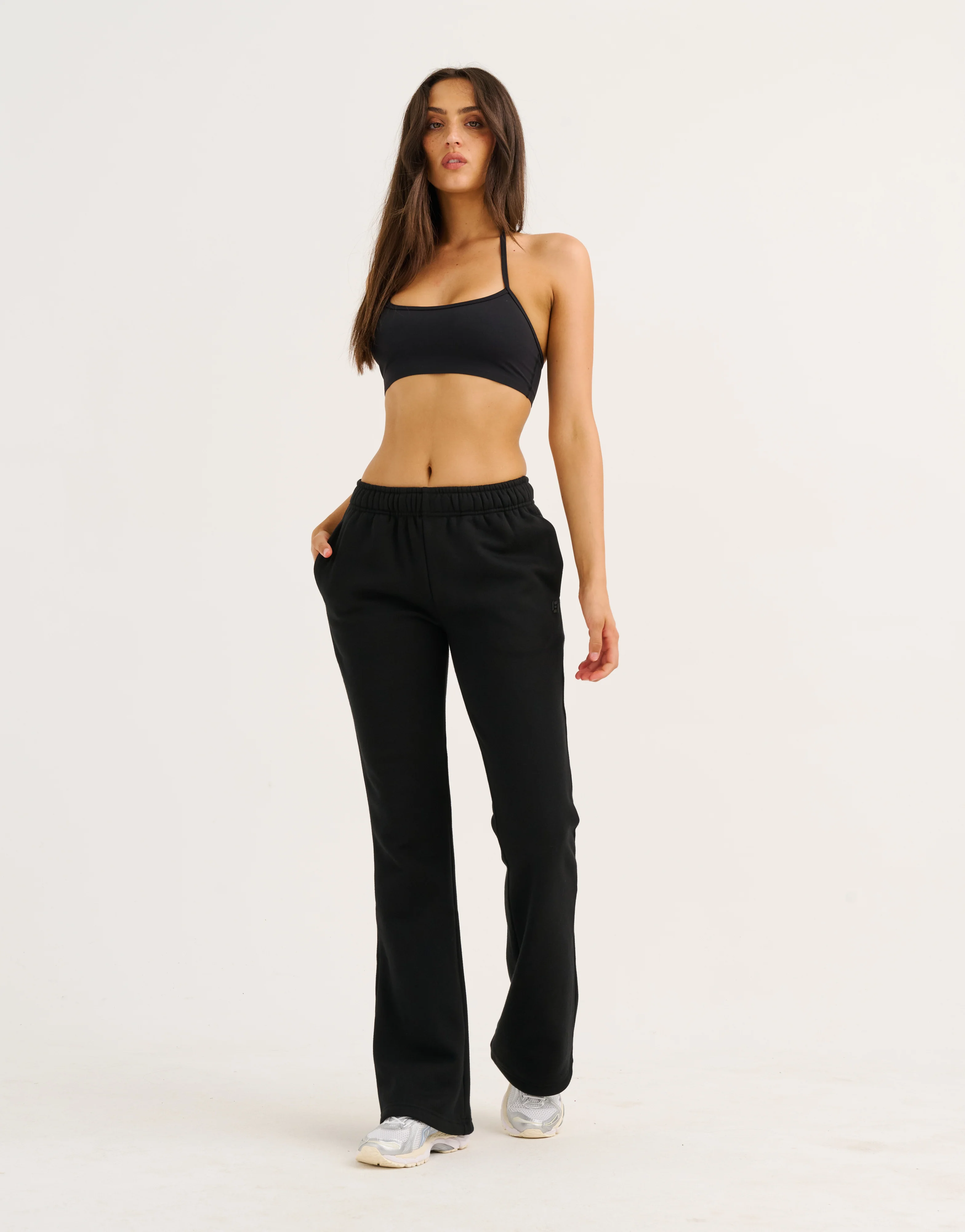 Flare Sweatpants - Black - Image 7