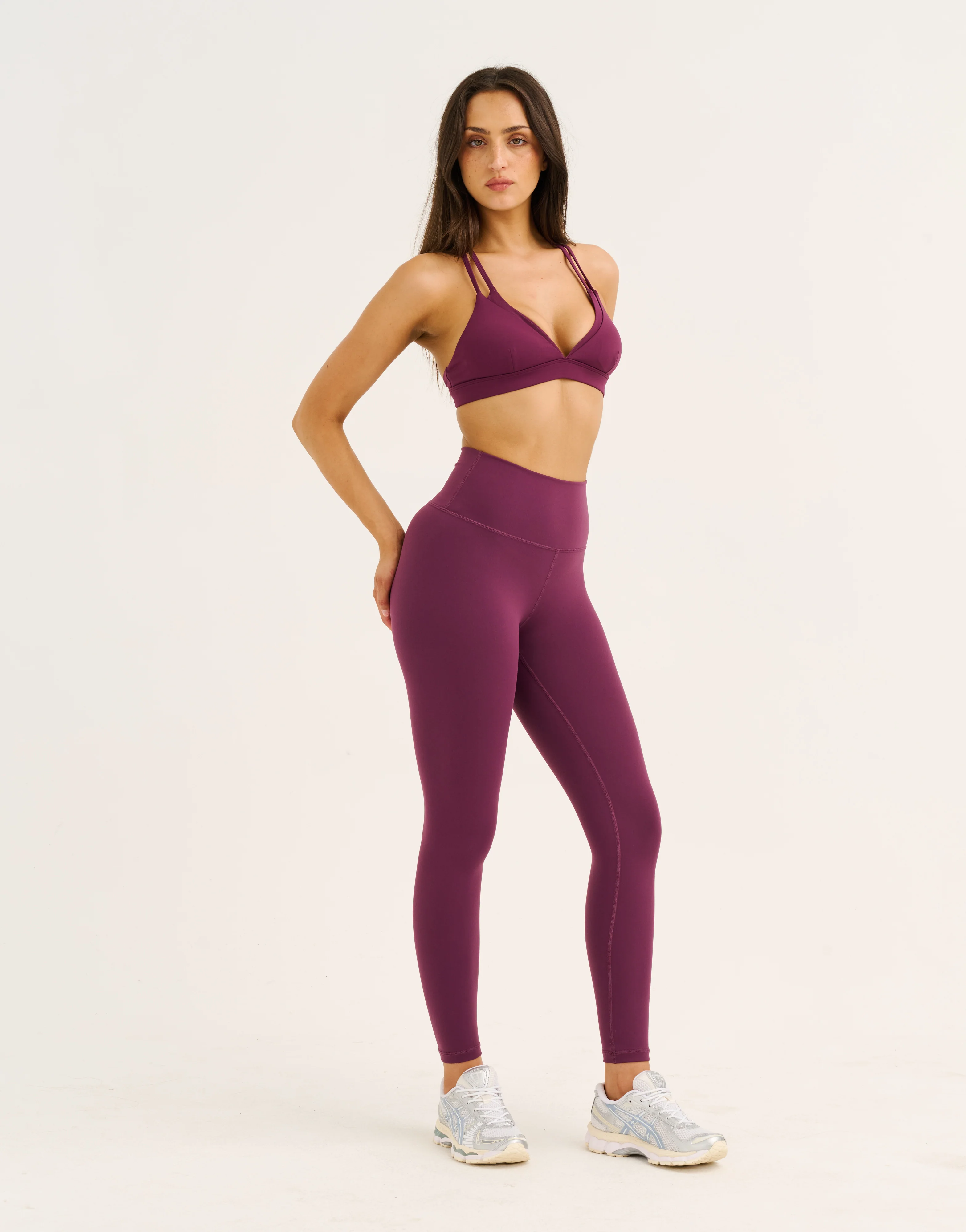 Force Scrunch Leggings - Blackberry - Image 8