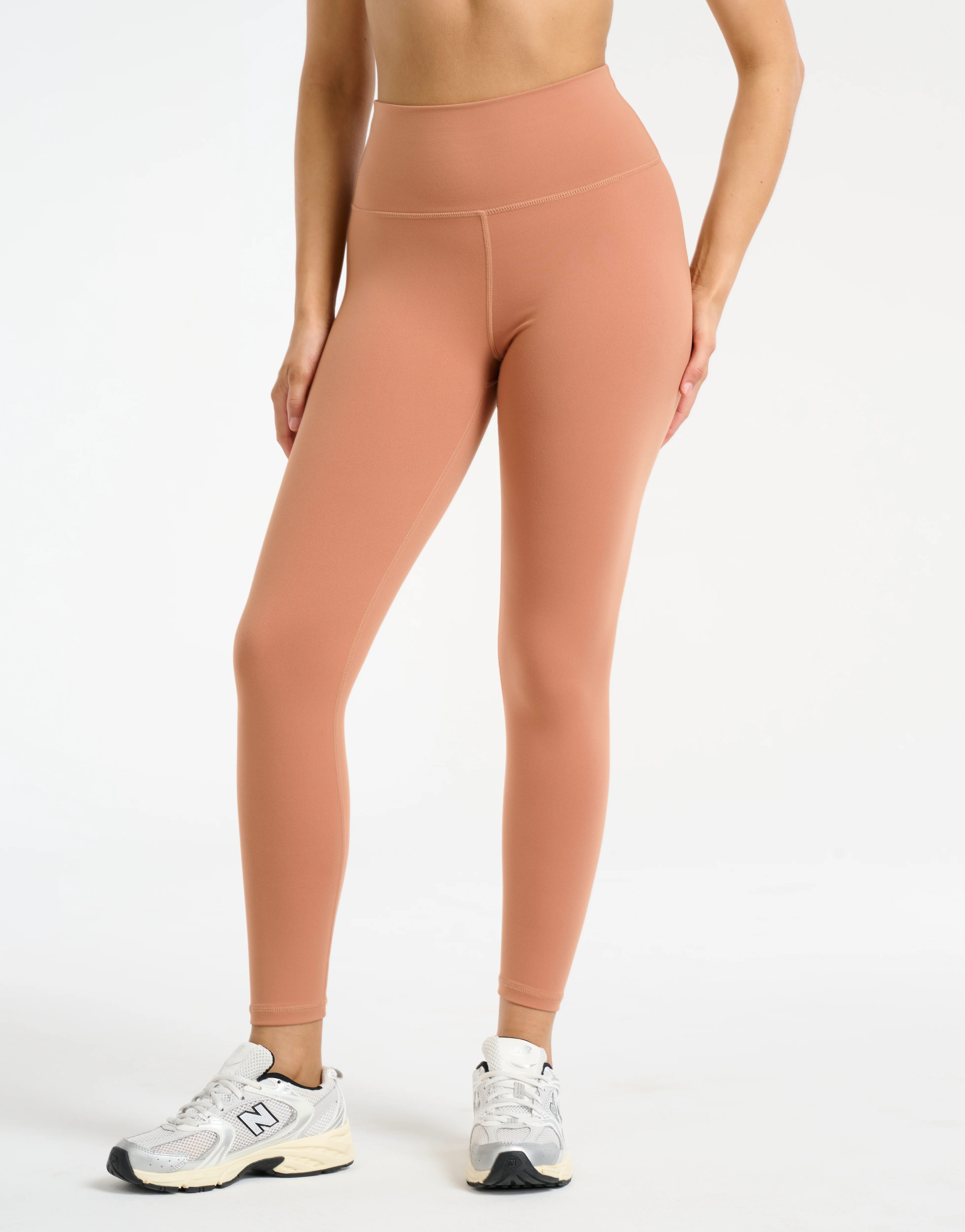 Force Scrunch Leggings (Minimal Logo) - Sunset - Image 2