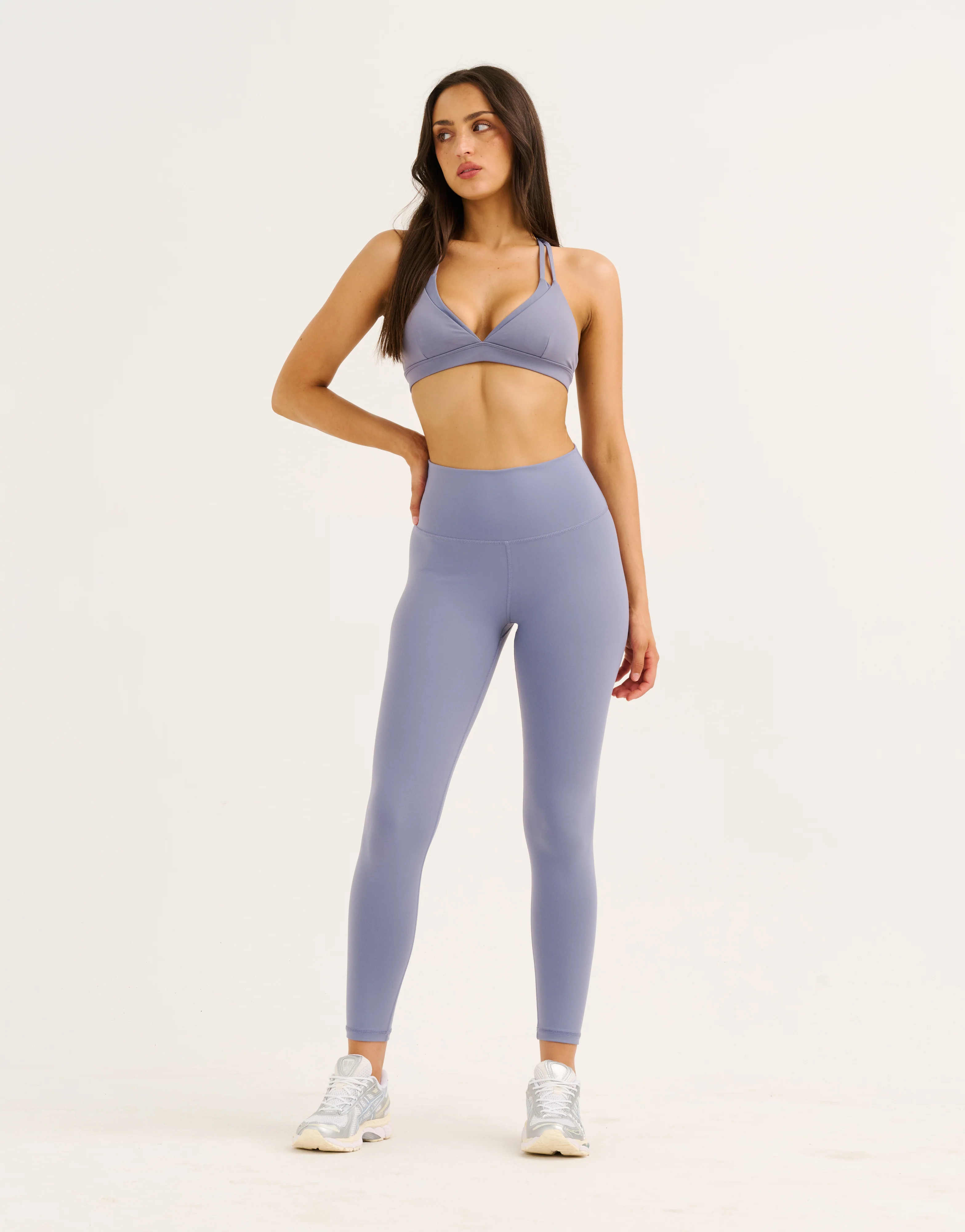 Force Scrunch Leggings - Washed Blue - Image 4