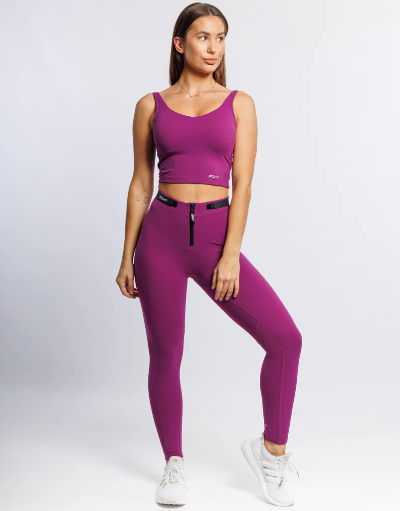 Form Scrunch Leggings - Striking Purple - Image 3
