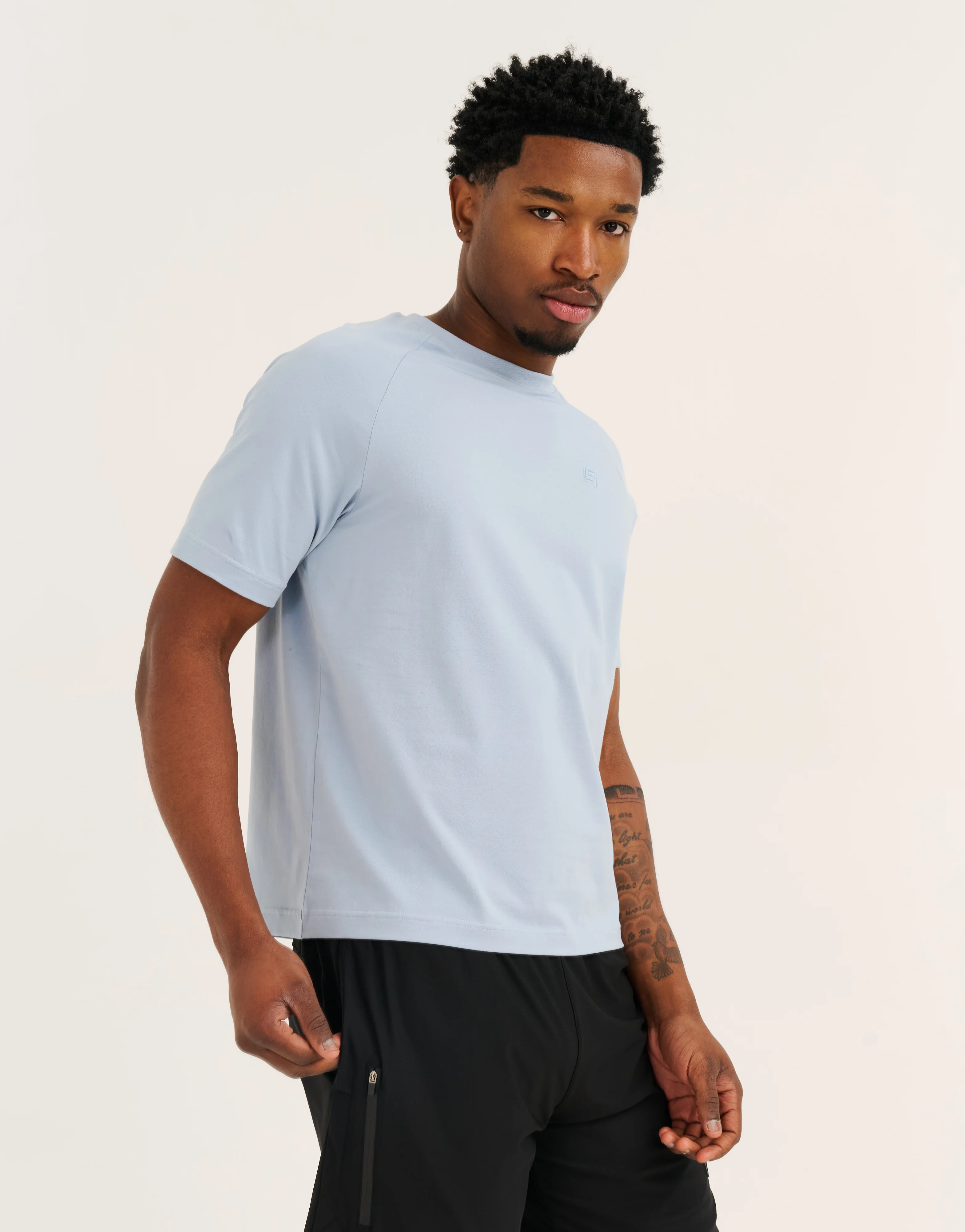 Foundation Tee 27" - Dusty Blue - Image 2