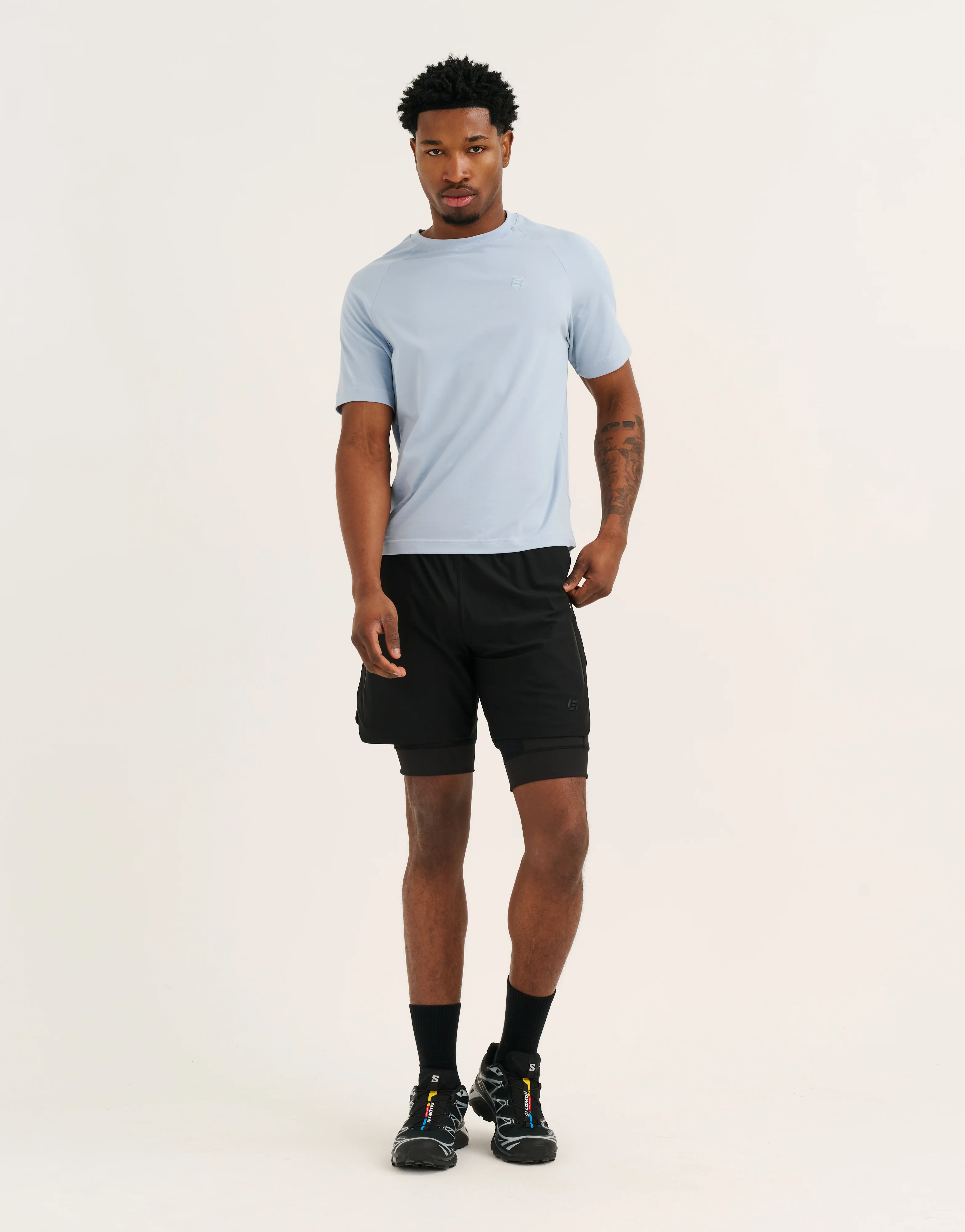 Foundation Tee 27" - Dusty Blue - Image 3