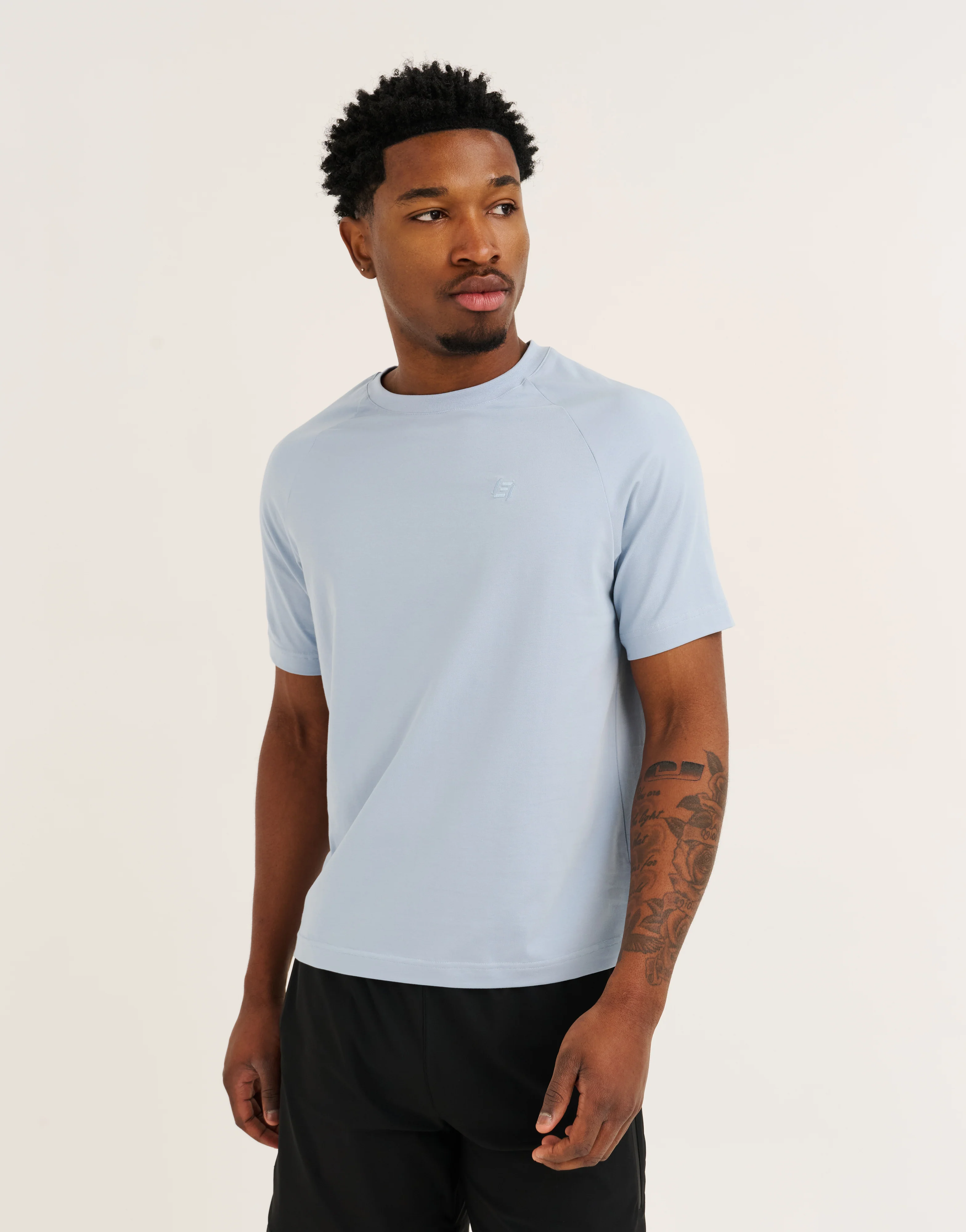 Foundation Tee 27" - Dusty Blue - Image 4