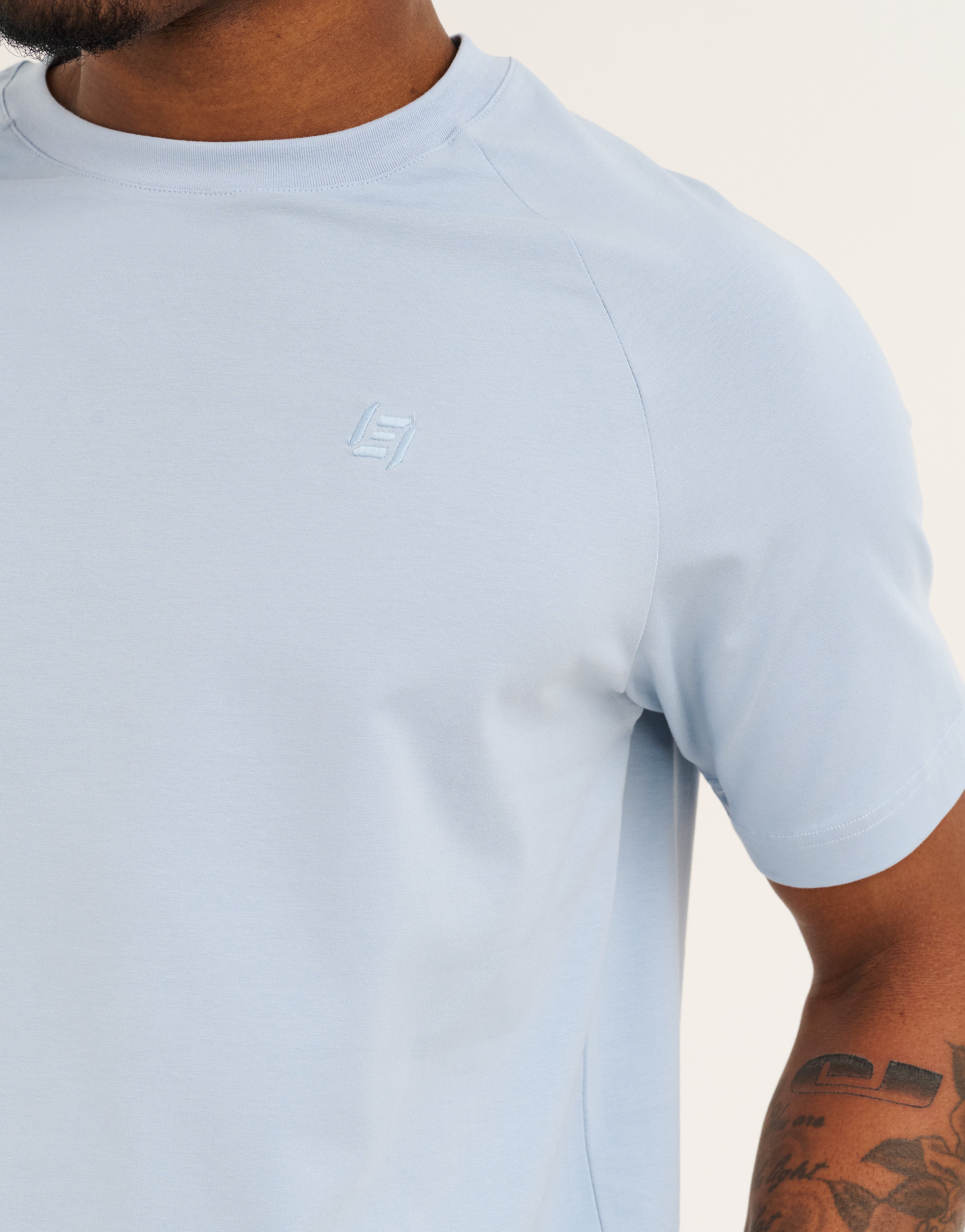 Foundation Tee 27" - Dusty Blue - Image 5