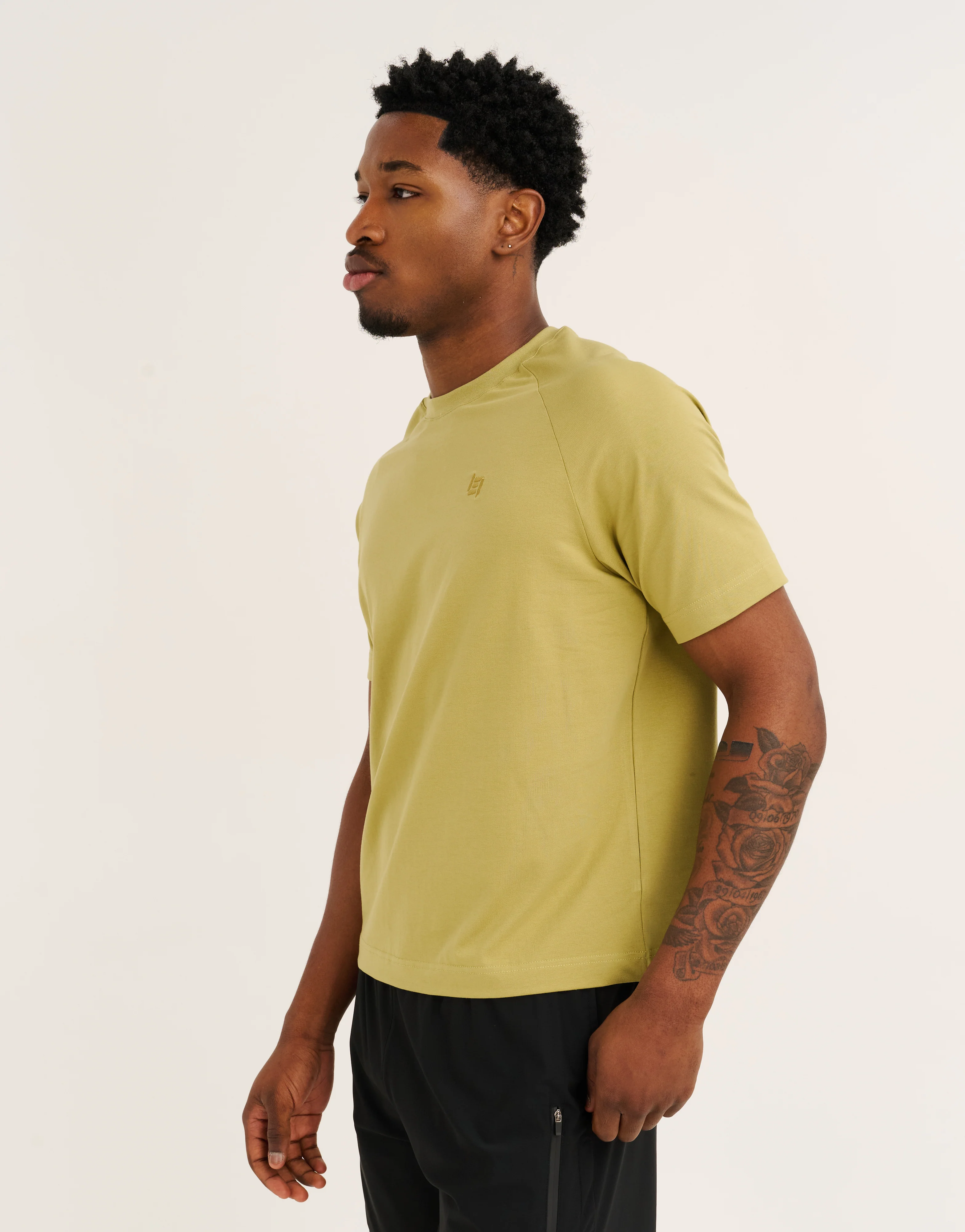 Foundation Tee 27" - Olive - Image 3