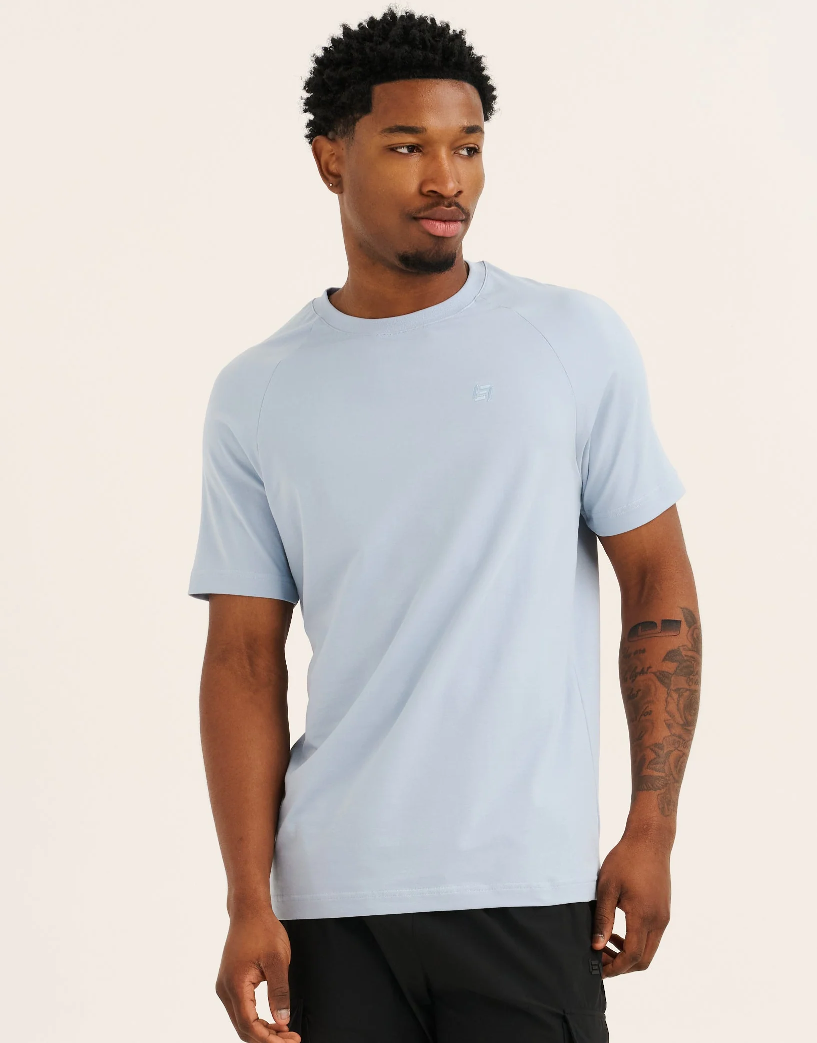 Foundation Tee 30" - Dusty Blue - Image 3