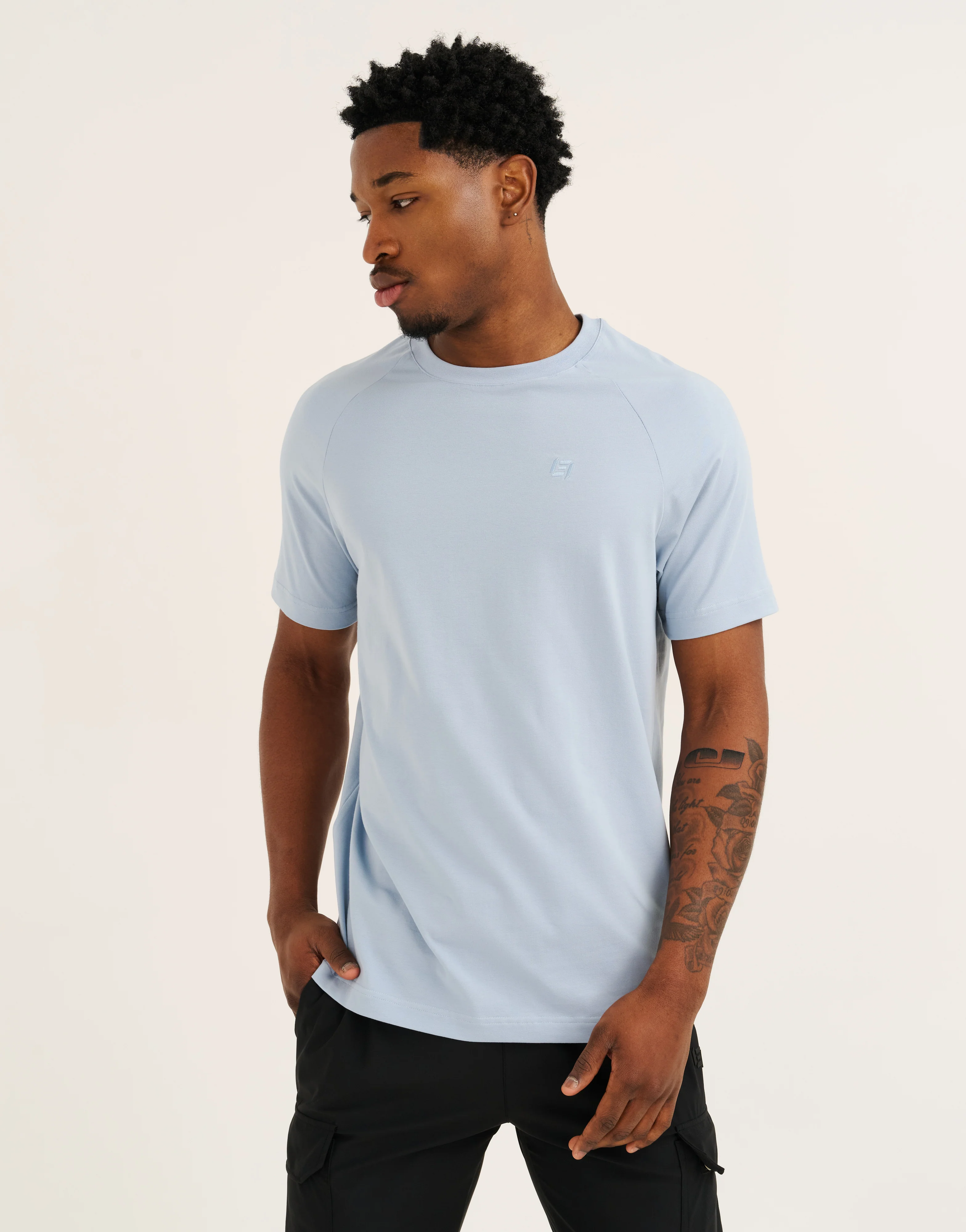 Foundation Tee 30" - Dusty Blue - Image 7