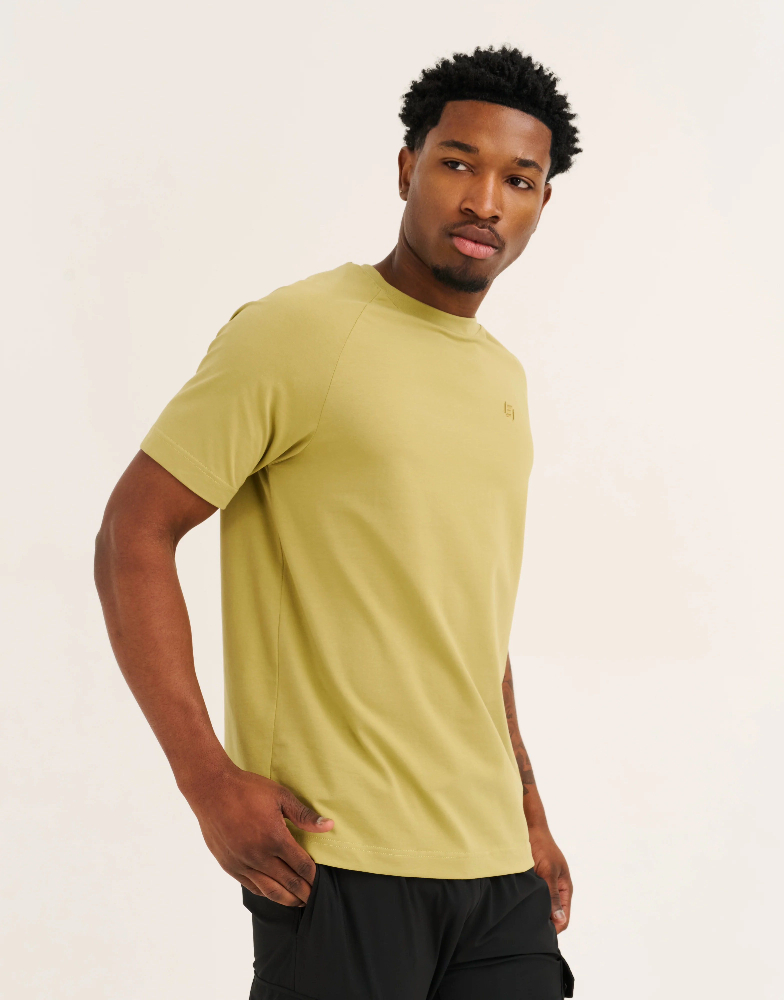 Foundation Tee 30" - Olive - Image 3