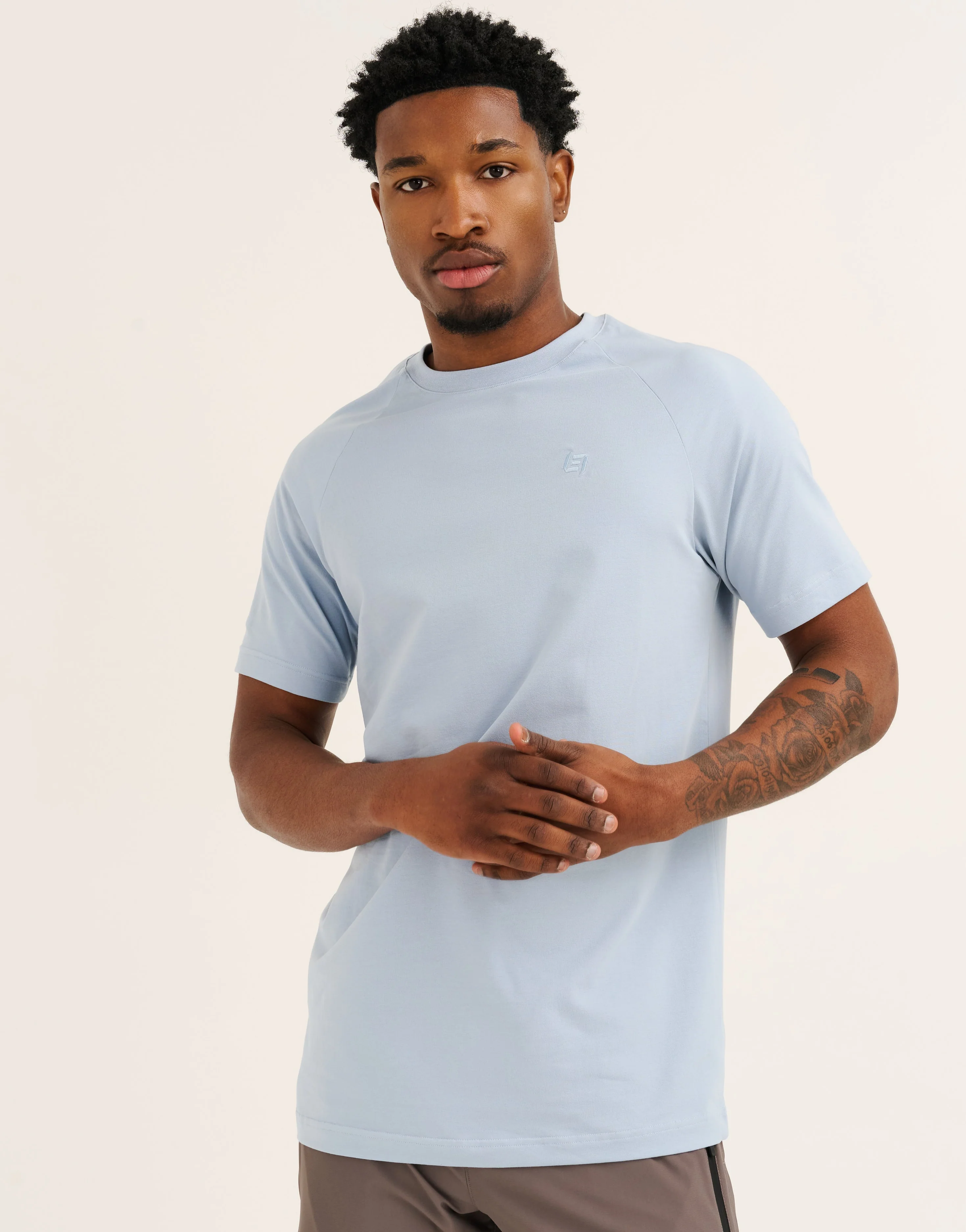 Foundation Tee 32" - Dusty Blue - Image 2