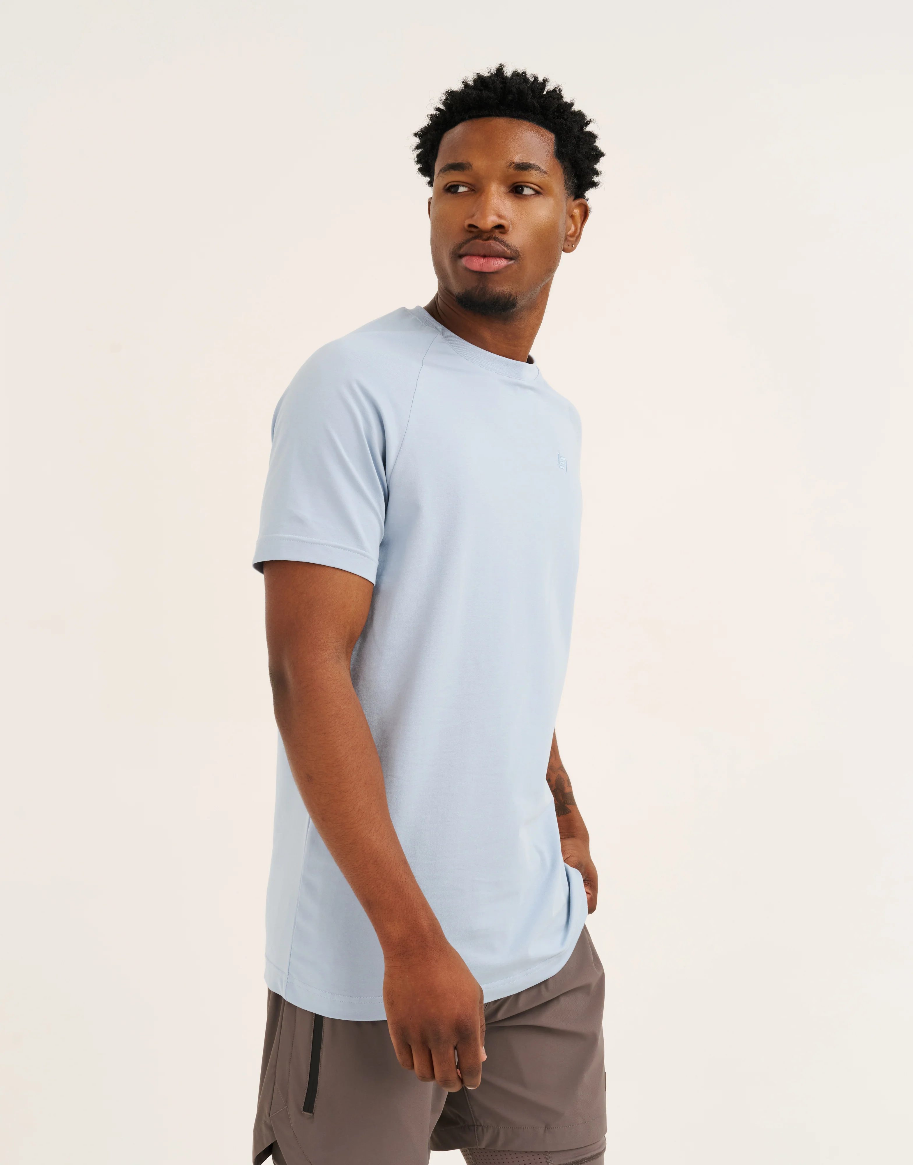 Foundation Tee 32" - Dusty Blue - Image 3
