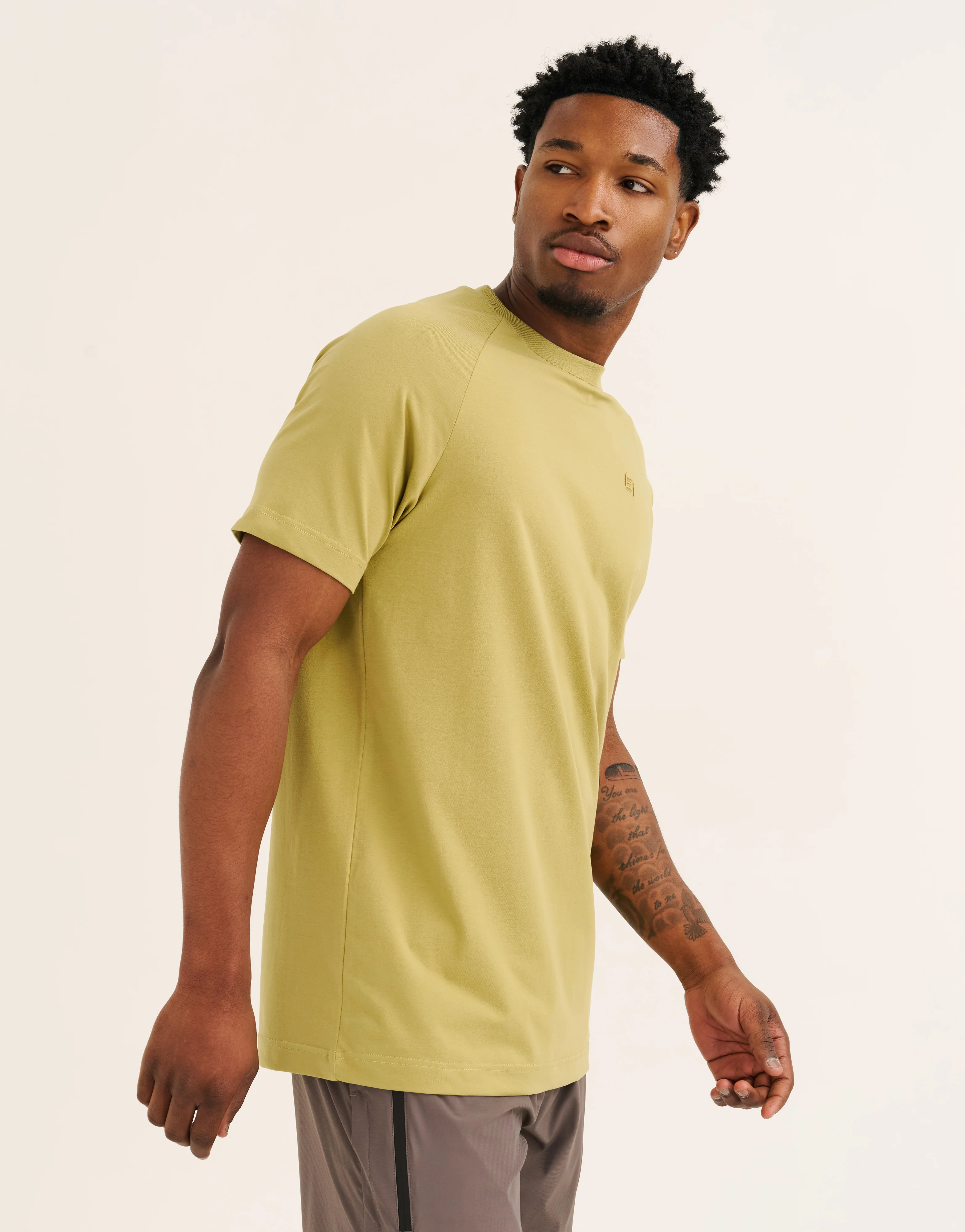 Foundation Tee 32" - Olive - Image 3