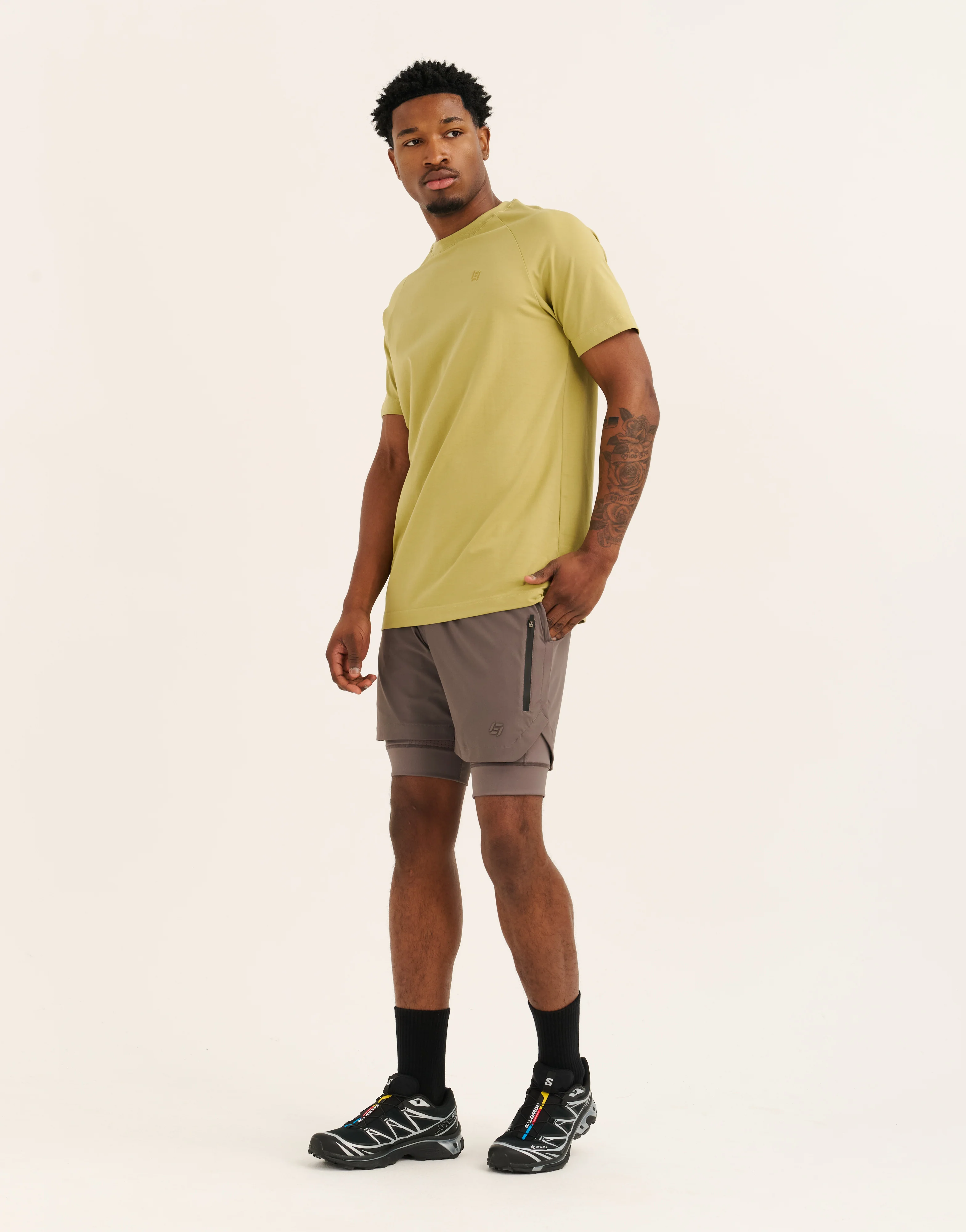 Foundation Tee 32" - Olive - Image 4