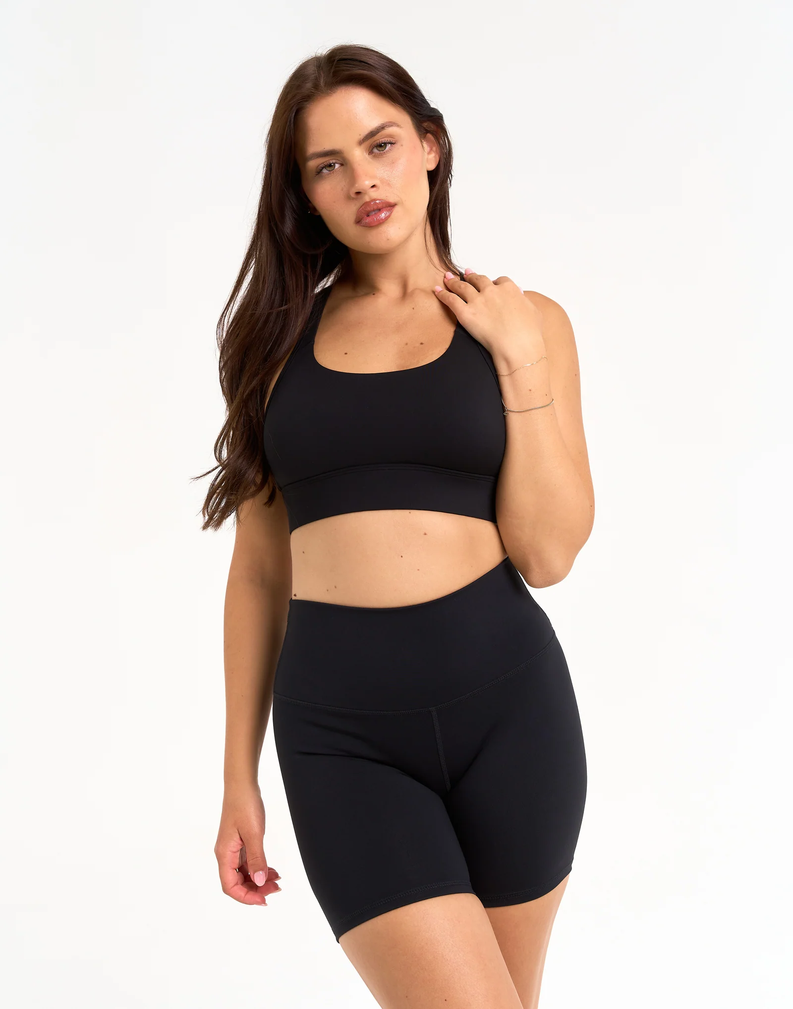 Freedom High Waisted Shorts 5.5" - Black - Image 5