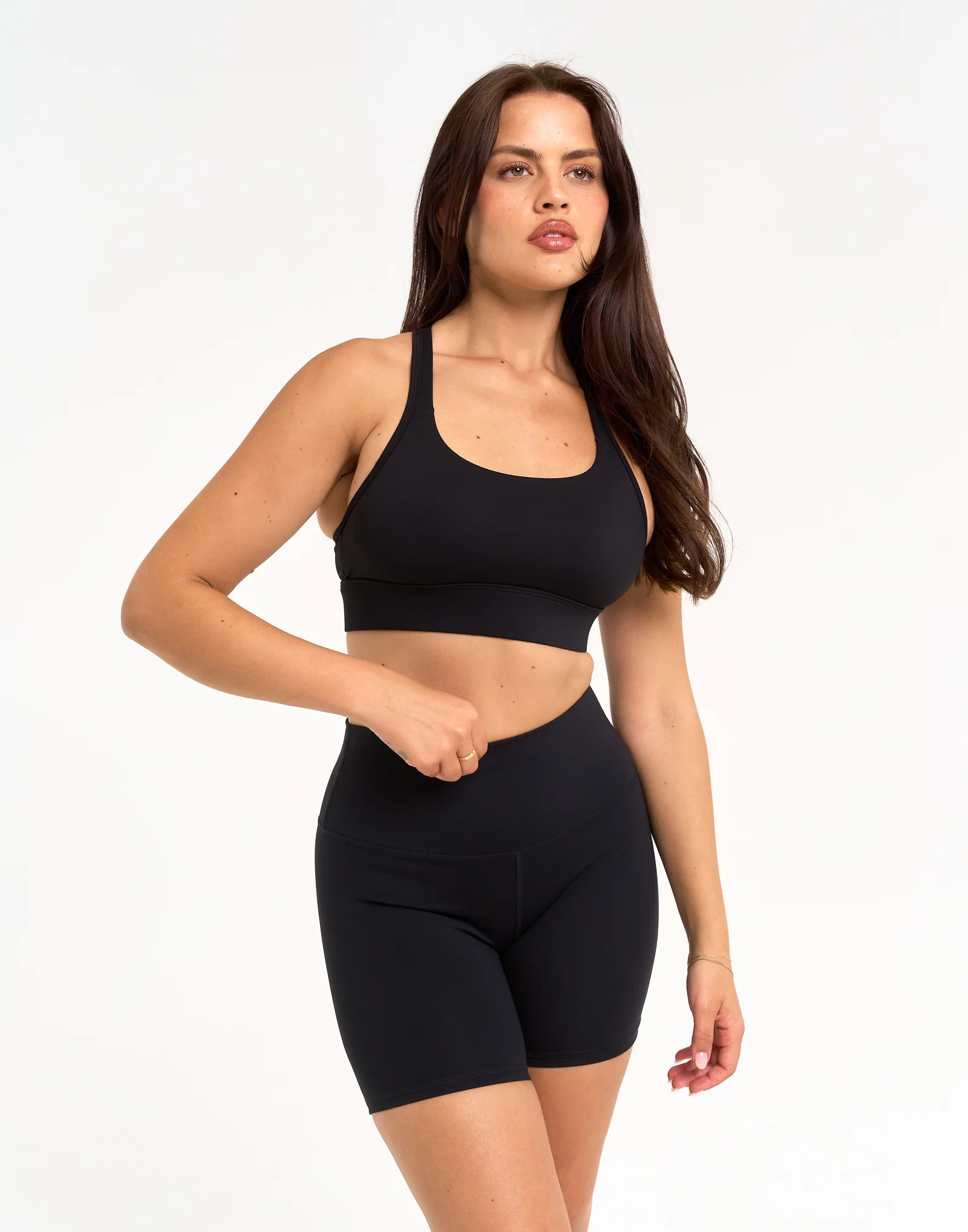 Freedom High Waisted Shorts 5.5" - Black - Image 6