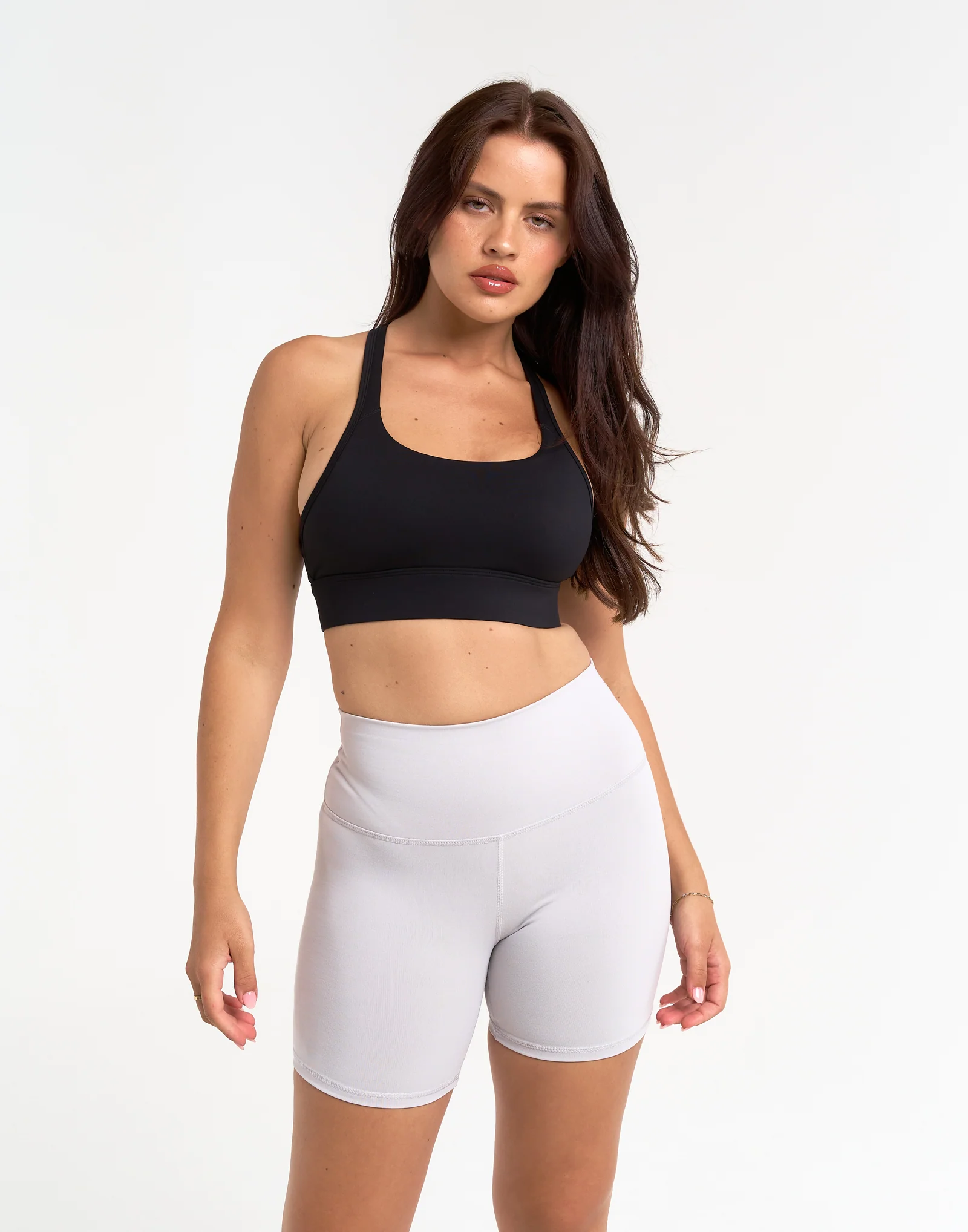 Freedom High Waisted Shorts 5.5" - Grey - Image 7