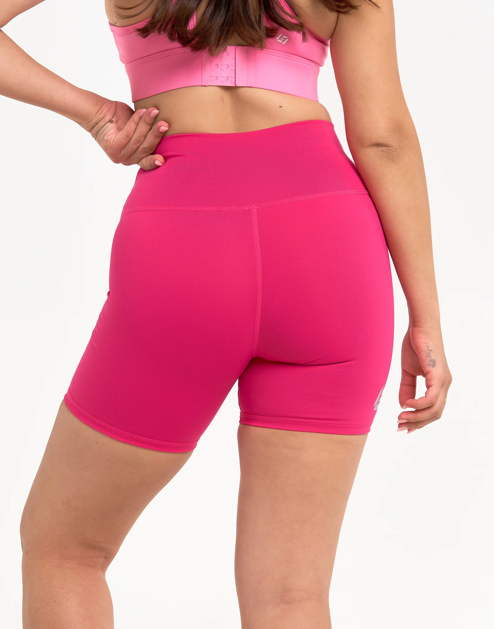 Freedom High Waisted Shorts 5.5" - Pink - Image 4